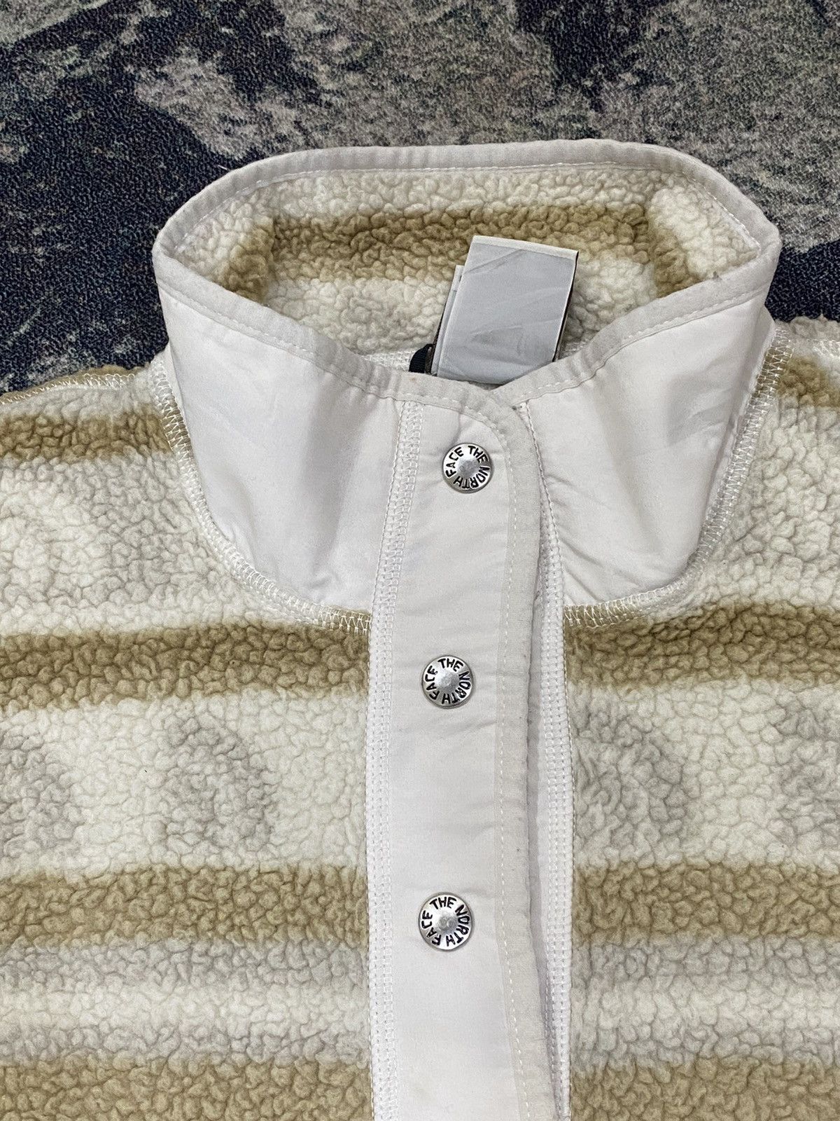 The North Face THE NORTH FACE MULTICOLOUR FLEECE HALF BUTTON JACKET Size XS / US 0-2 / IT 36-38 - 6 Thumbnail