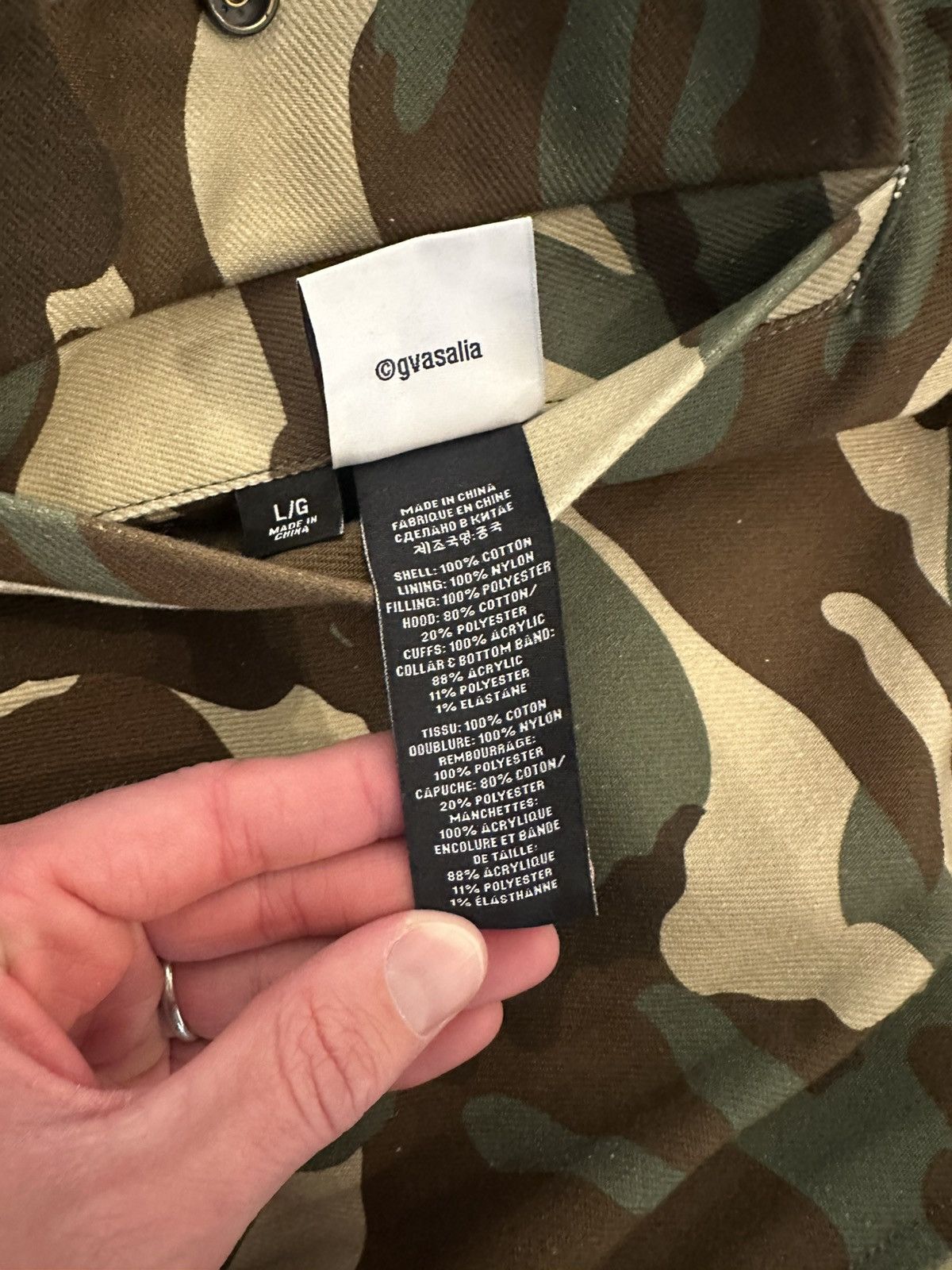 Alpha Industries × Vetements Vehement x Alpha Industries Camo Hooded Bomber Jacket Size US L / EU 52-54 / 3 - 8 Thumbnail