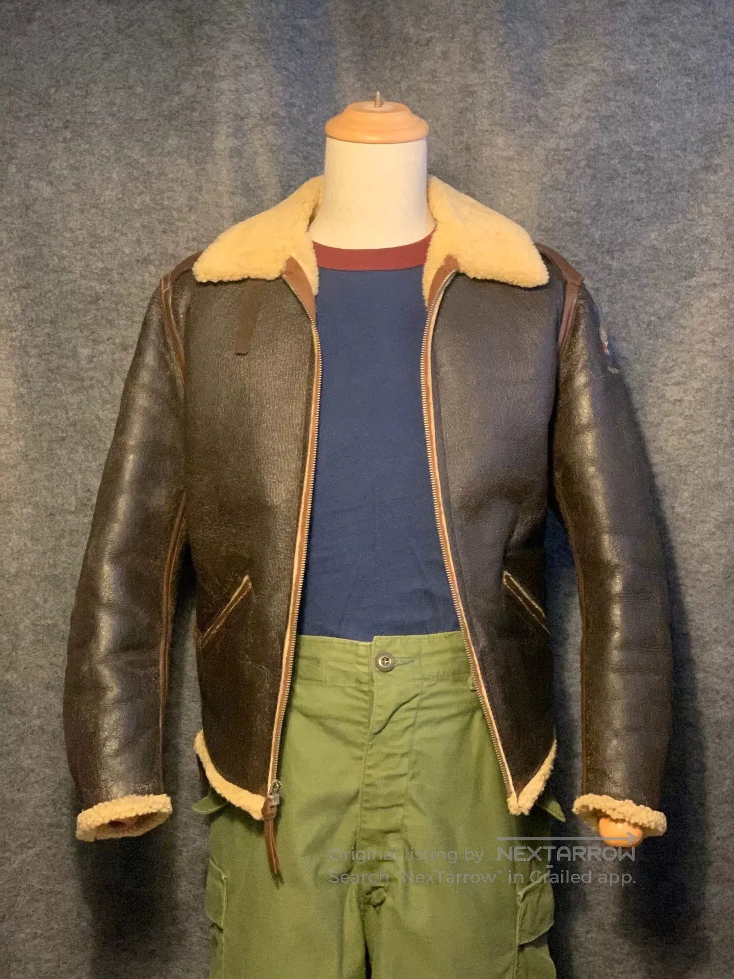 The Real McCoy's the real McCoys b-6 bomber jacket. Size US M / EU 48-50 / 2 - 3 Thumbnail