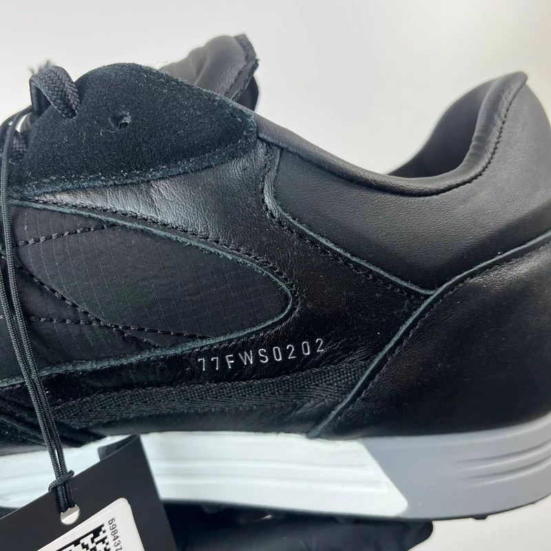 Stone Island Stone Island Sneakers Black Leather Shoes Size 46 Size US 13 / EU 46 - 6 Thumbnail
