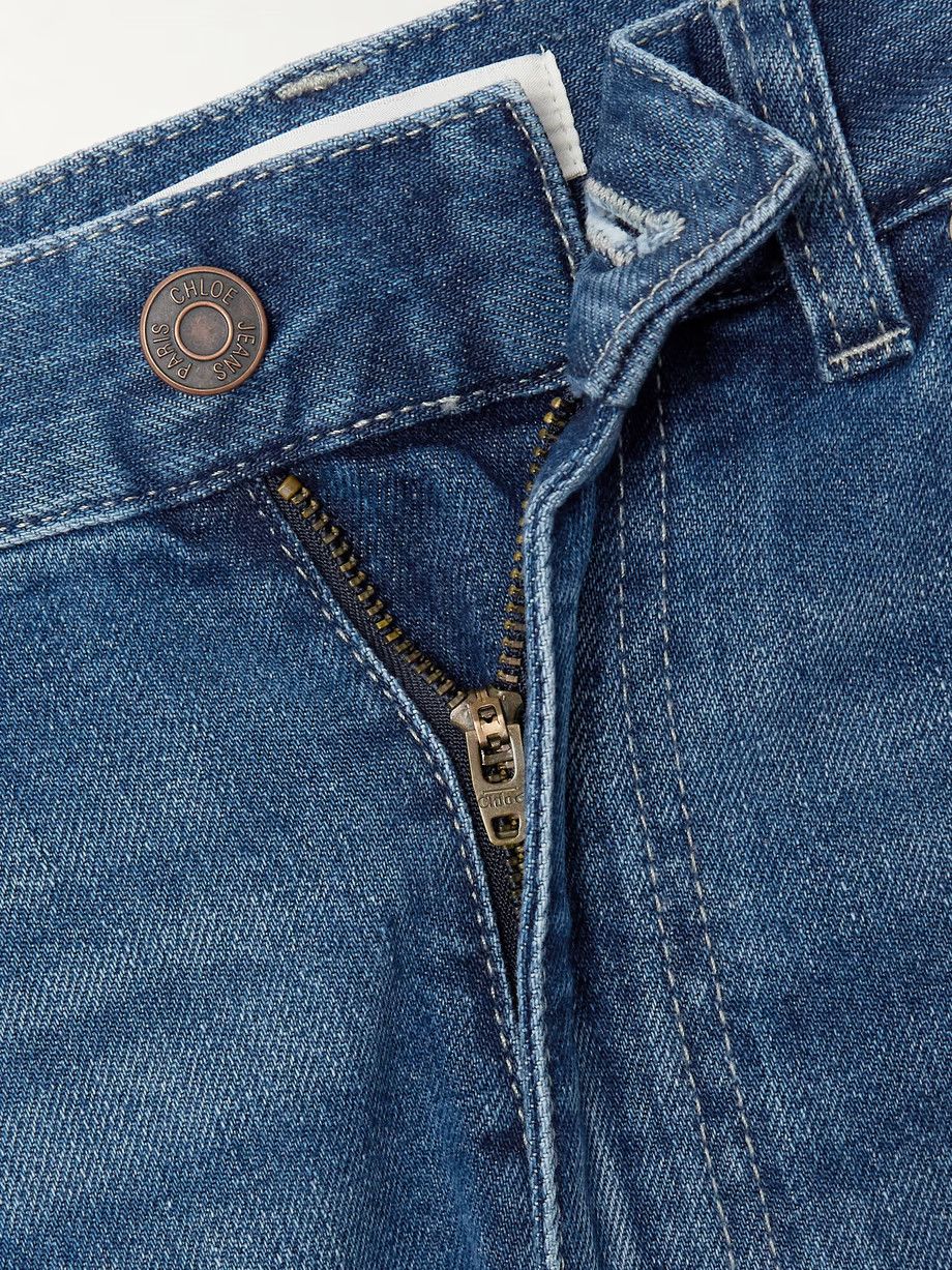 Chloe o1y0825 Bootcut Jeans in Blue Size 26" / US 2 / IT 38 - 5 Thumbnail