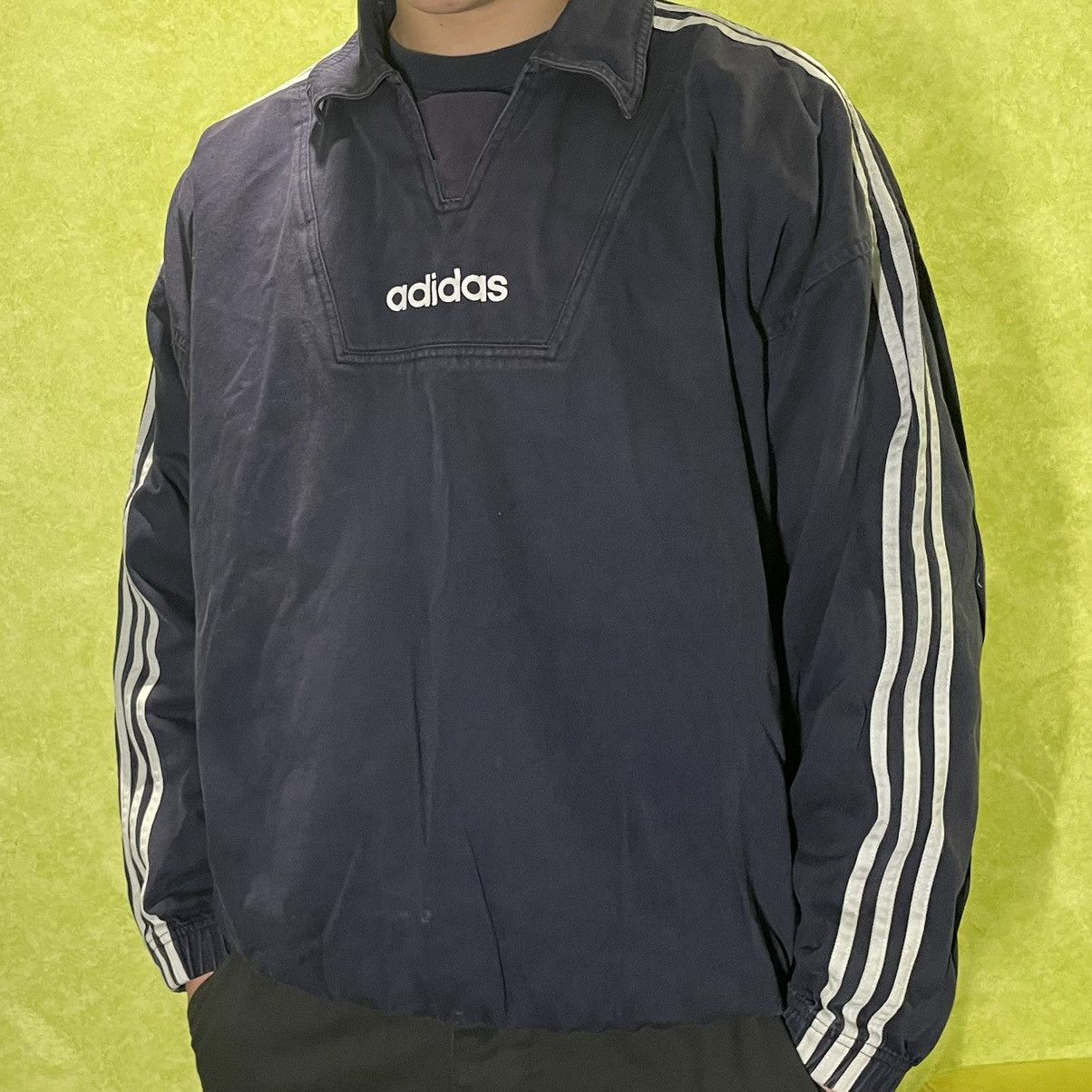 Adidas × Vintage Adidas Vintage Jacket Bomber Rare Size M Size US M / EU 48-50 / 2 - 10 Thumbnail