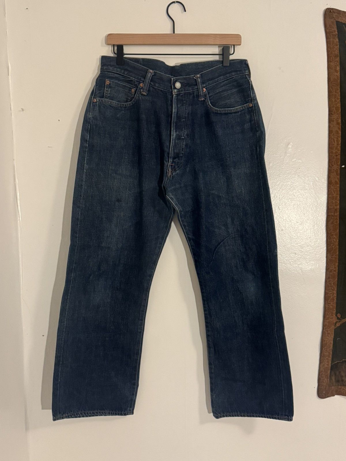 Studio D'Artisan Studio D Artisan Lightning Selvedge Blue Jeans Size US 34 / EU 50 - 3 Thumbnail