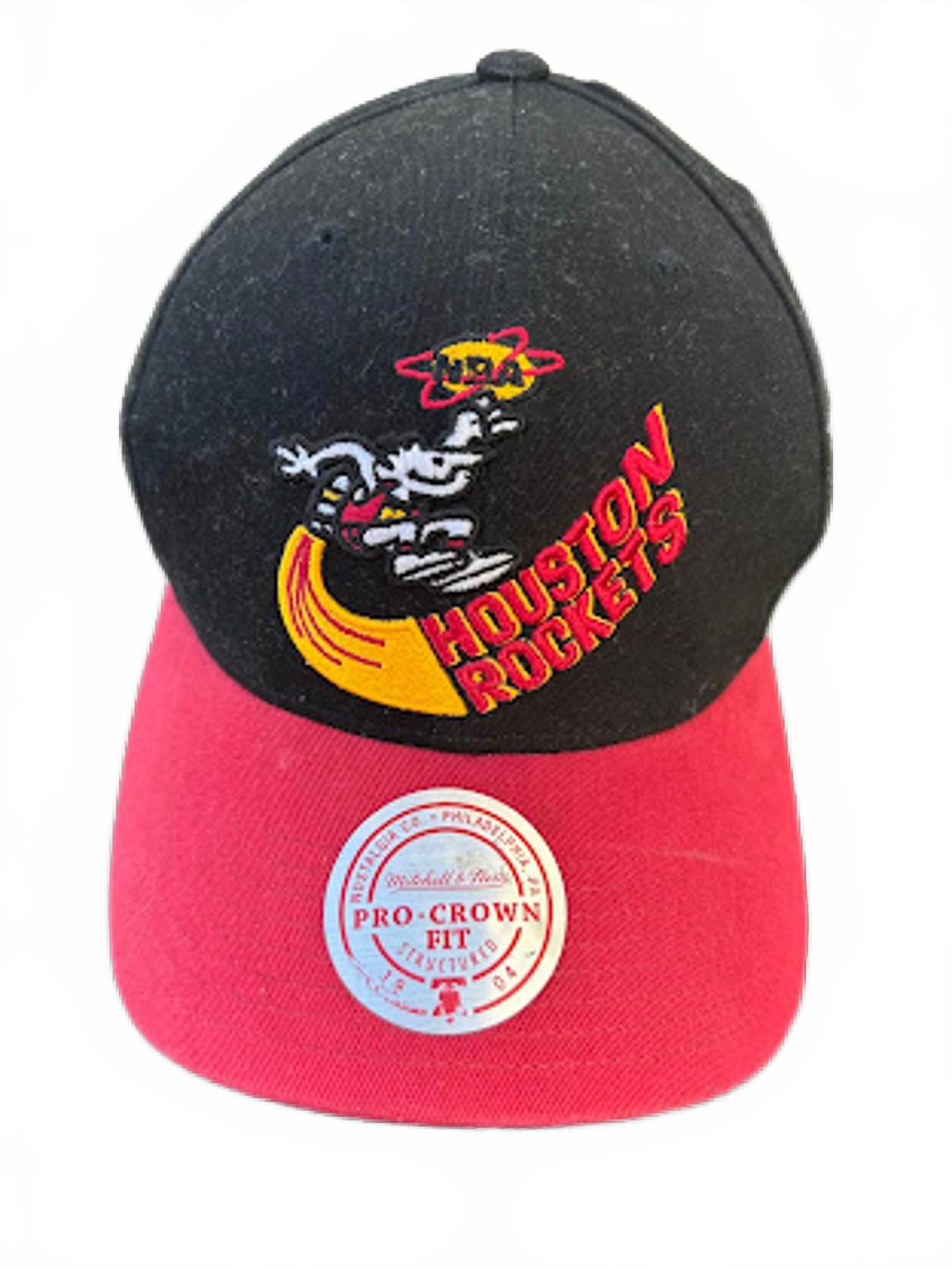 Mitchell & Ness Houston Rockets Mitchell & Ness Pro Crown Hat Size ONE SIZE - 1 Thumbnail