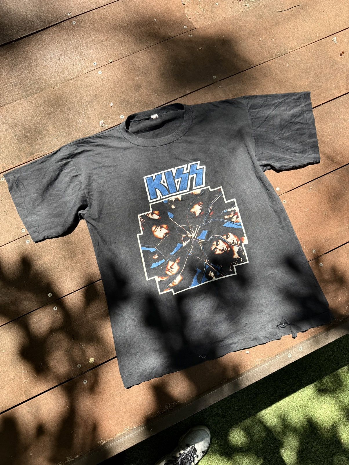 Band Tees Vintage 1988 KISS Crazy Nights Tour T-Shirt Wembley 80s Rare Size US L / EU 52-54 / 3 - 1 Thumbnail