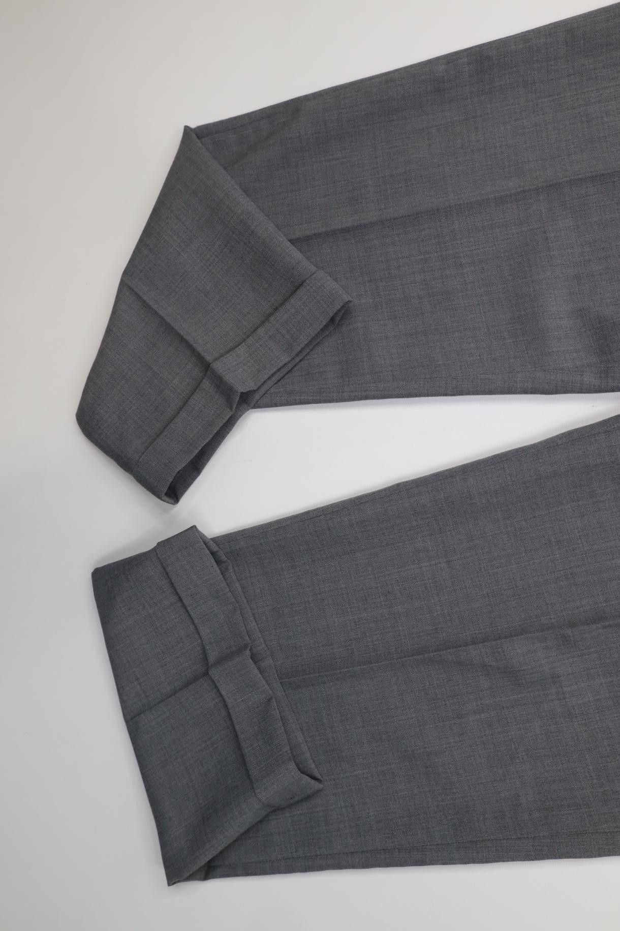 Vintage Vintage 70s Streetwear Chambray Wide Leg Chino Pants Gray Size US 38 / EU 54 - 5 Thumbnail