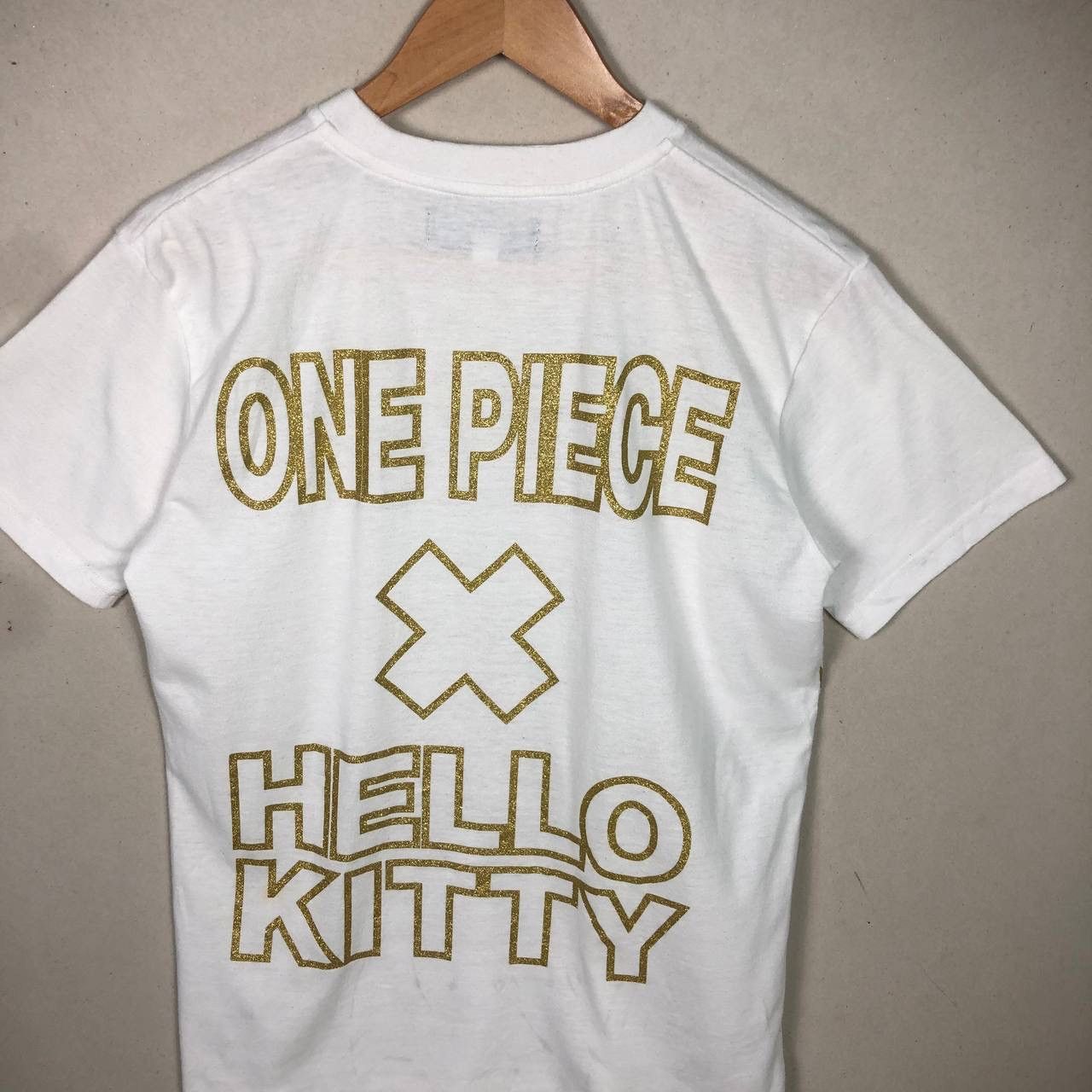 Anime Collaboration One Piece X Hello Kitty Anime Tee Shirt Size US L / EU 52-54 / 3 - 5 Thumbnail