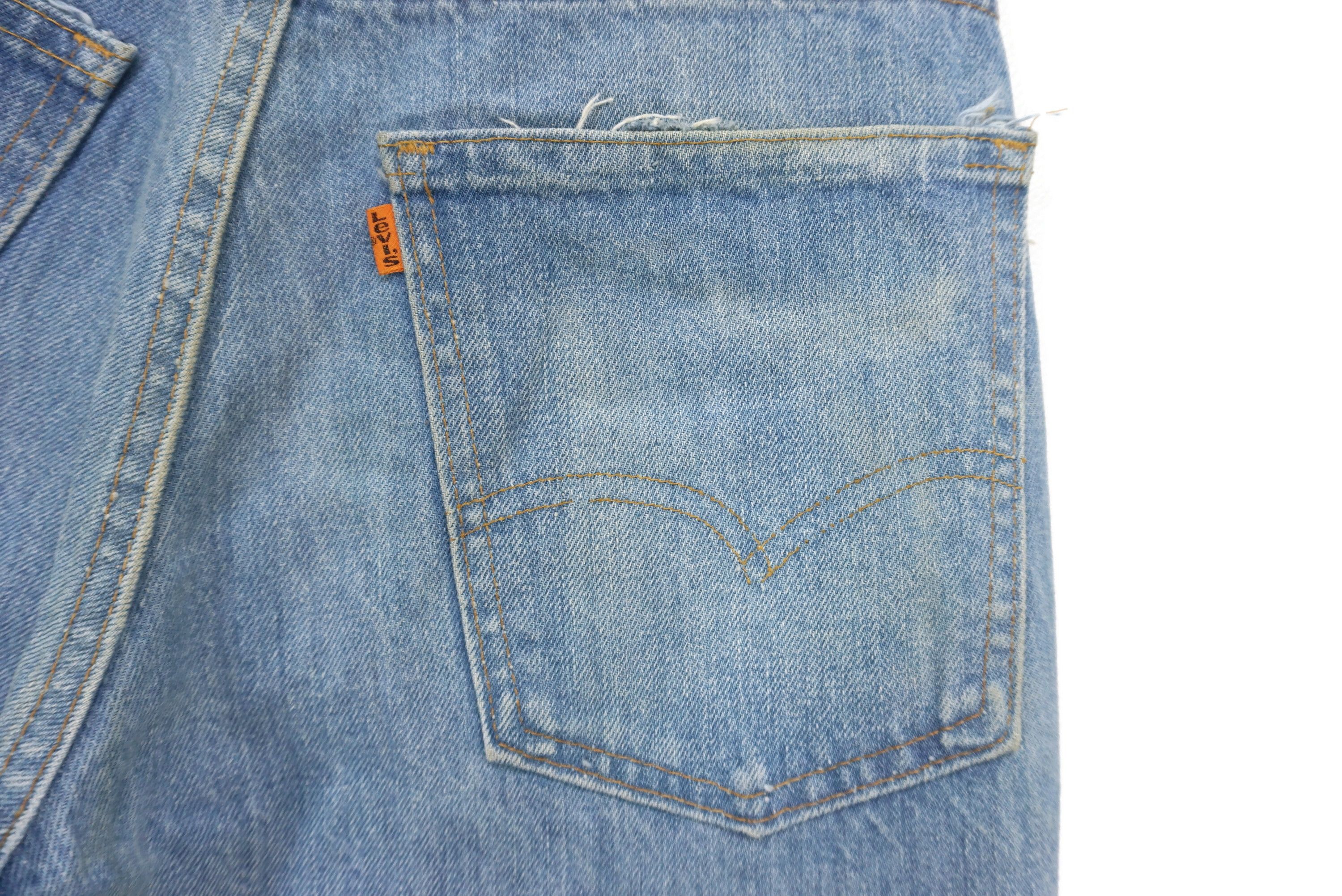 Other Vintage Levi's 517 Jeans Orange Tab W29 L30 Made in USA Size US 29 - 10 Thumbnail