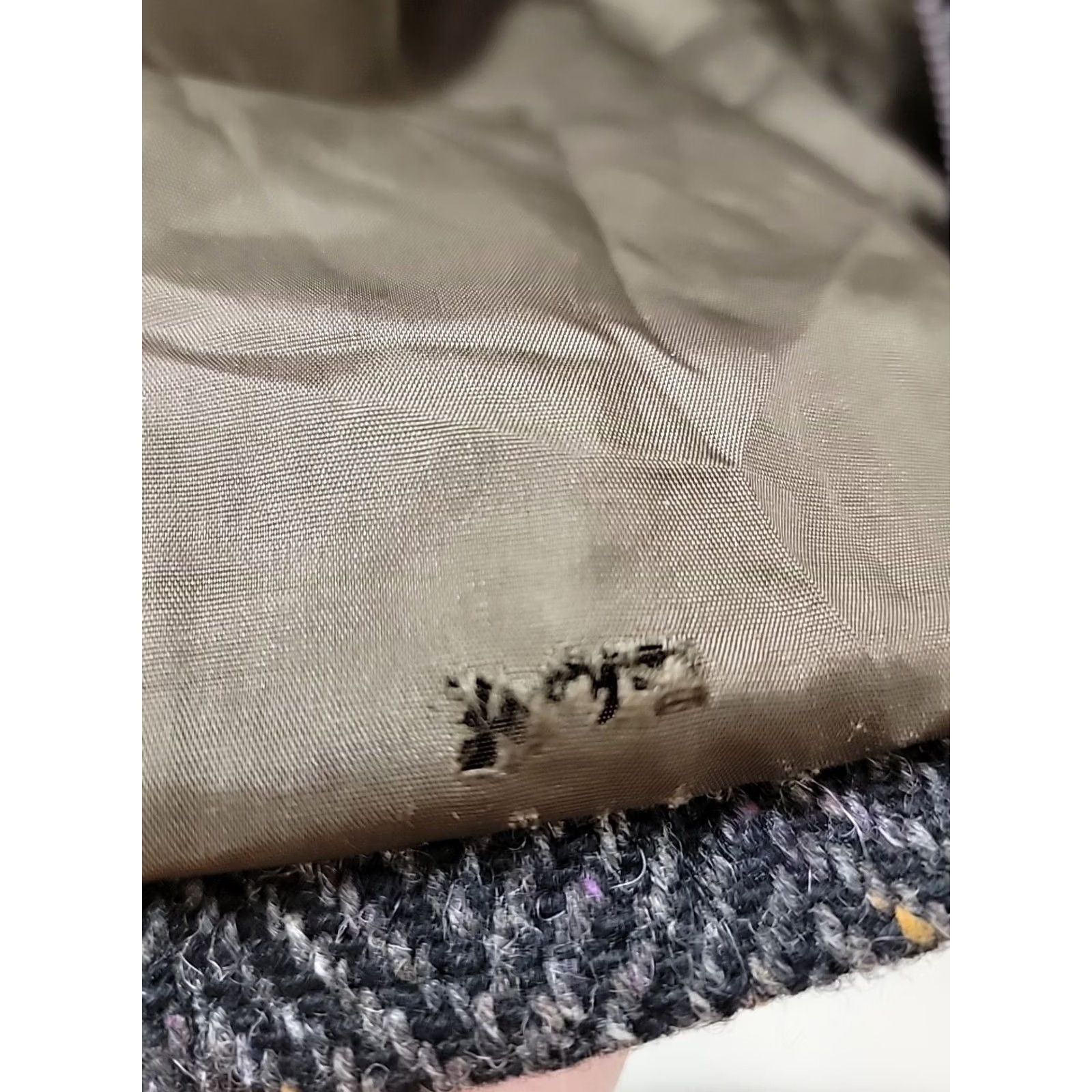 Vintage VINTAGE Henry White Dublin THE REAL MAGEE Wool Tweed Jacket Women Size 14 Brown Size XL / US 12-14 / IT 48-50 - 7 Thumbnail