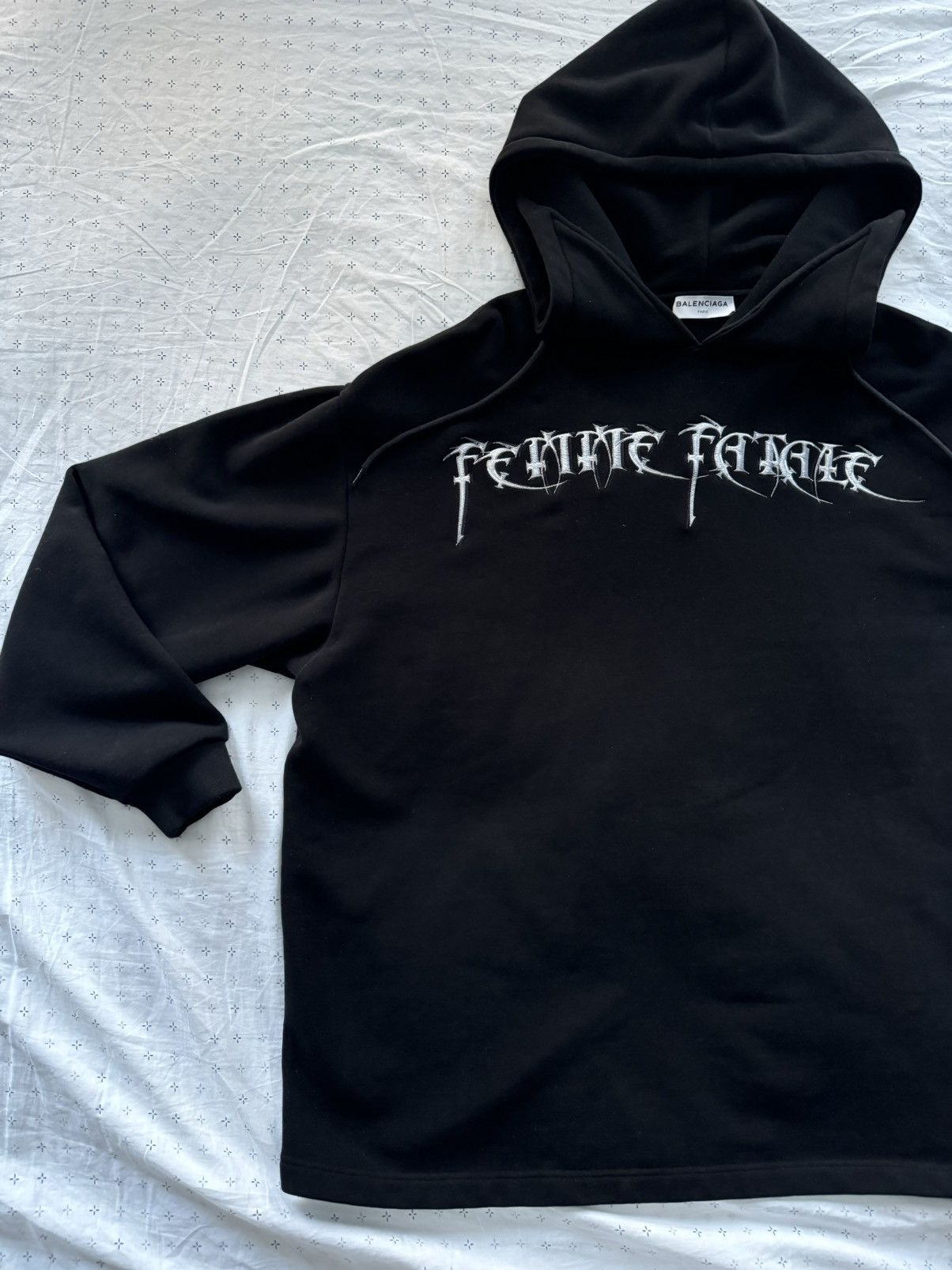 Balenciaga Balenciaga “Femme Fatale” Hoodie Size US M / EU 48-50 / 2 - 1 Thumbnail