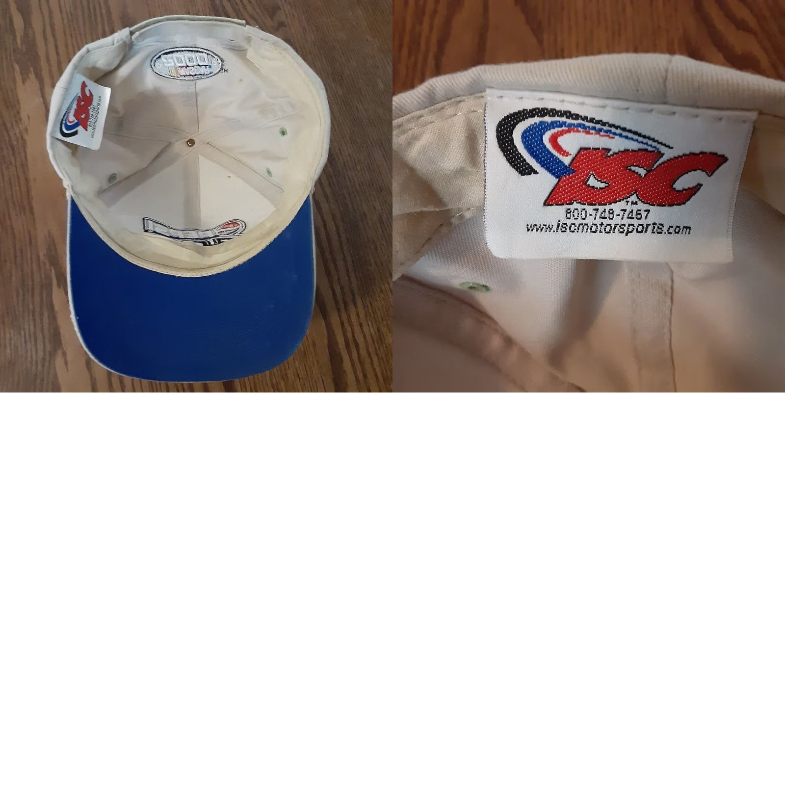Vintage VINTAGE Pepsi 400 At Day Strap Back Hat Shirt Beige Blue Lettering Men Adjustable Polyester Solid Back Cap Size ONE SIZE - 8 Thumbnail