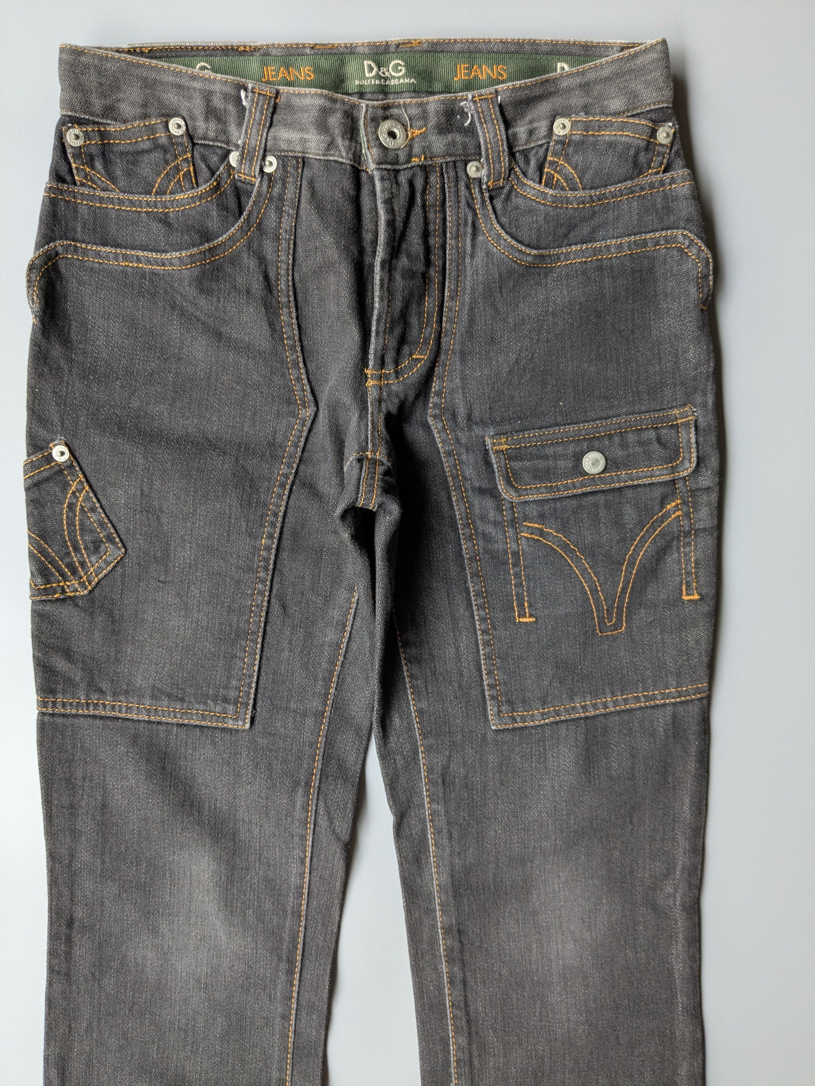 Dolce & Gabbana SS03 Dolce & Gabbana multipocket jeans Size 28" / US 6 / IT 42 - 3 Thumbnail