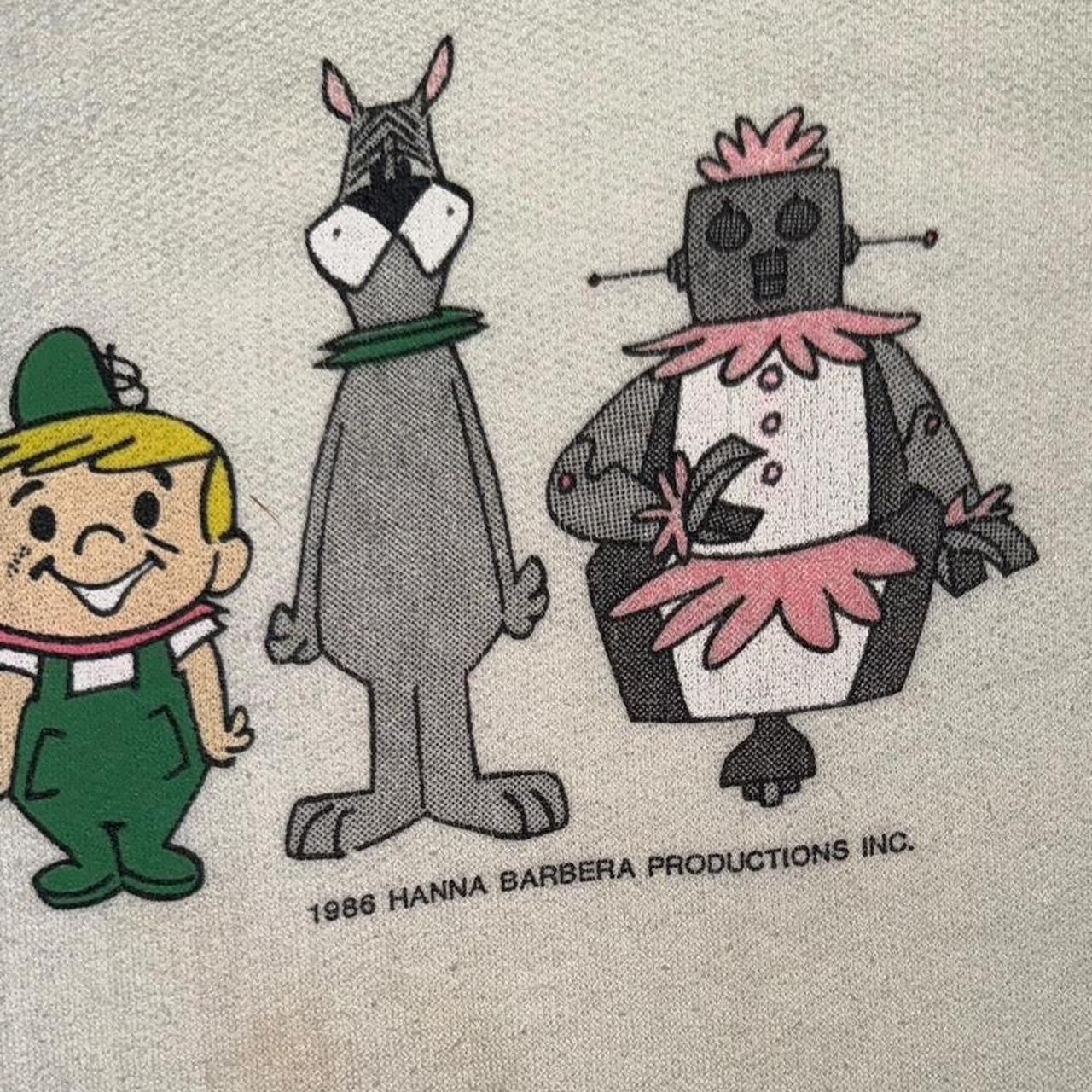 Vintage 1986 The Jetsons Hanna Barbera S/S True Vintage Sweater Tee Size US XL / EU 56 / 4 - 5 Thumbnail