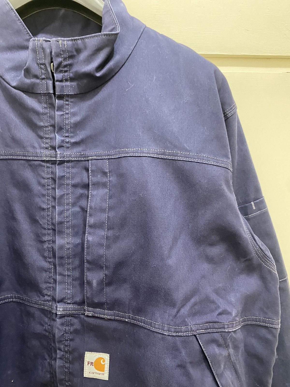 Carhartt Carhartt USA FR jacket, size XL, blue, fireproof, used, Size US XL / EU 56 / 4 - 3 Thumbnail