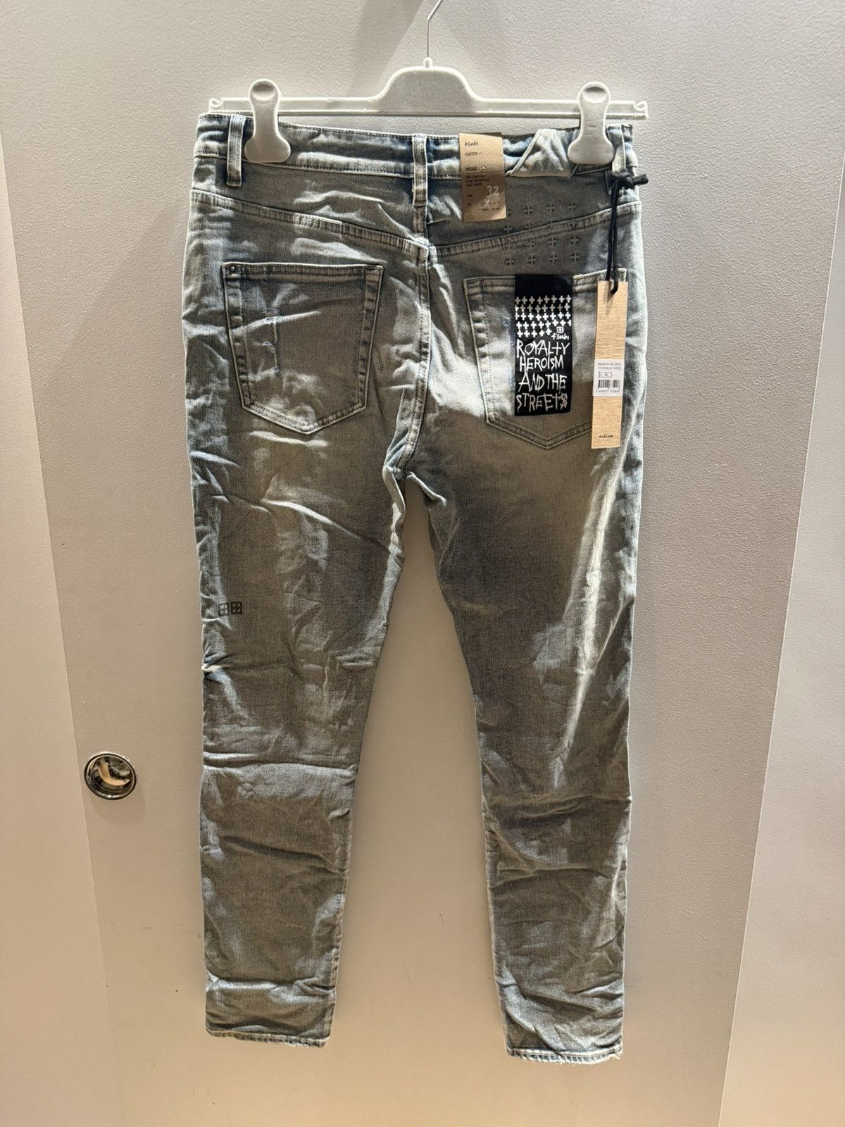 Ksubi Ksubi Chitch Punk Blue Thrashed Jeans Size 32 Size US 32 / EU 48 - 2 Thumbnail