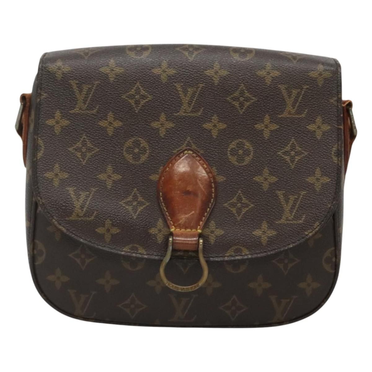 Louis Vuitton LOUIS VUITTON Monogram Saint Cloud GM Shoulder Bag M51242 Size ONE SIZE - 13 Thumbnail