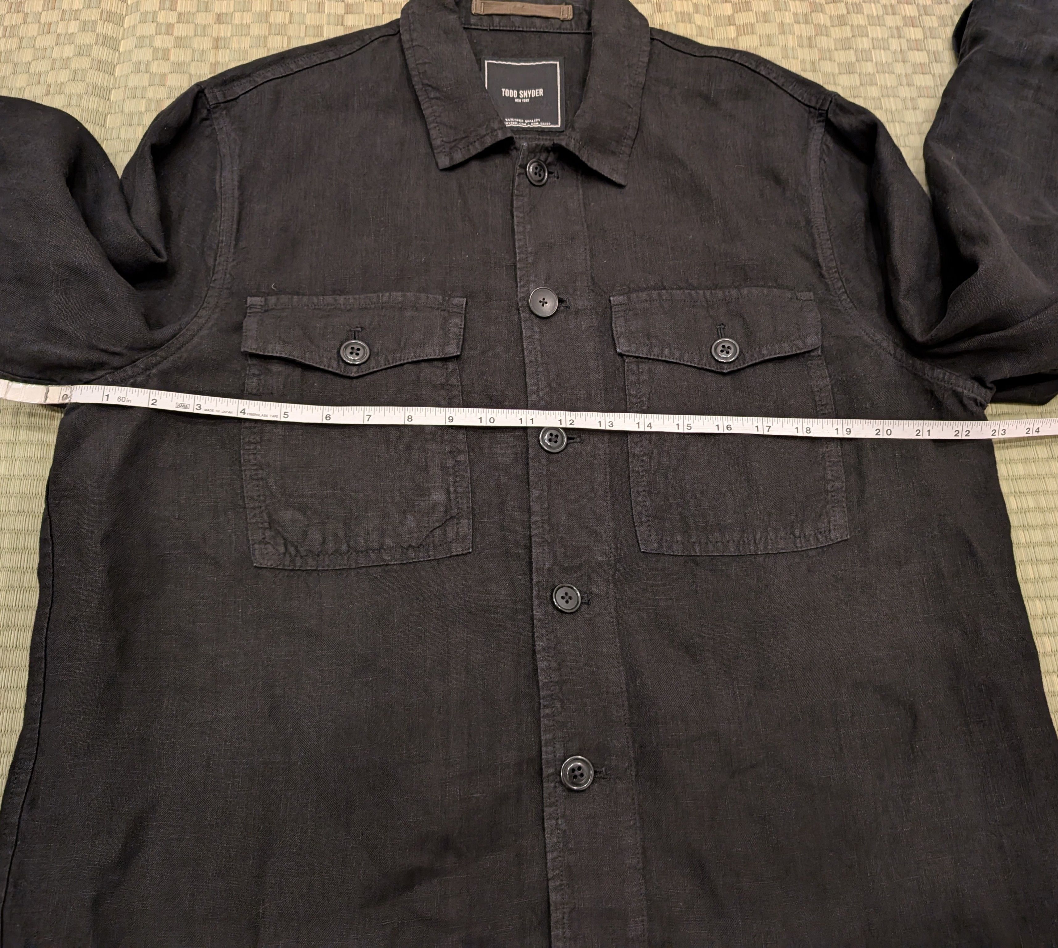 Todd Snyder Todd Snyder 100% Linen Overshirt Size US L / EU 52-54 / 3 - 5 Thumbnail