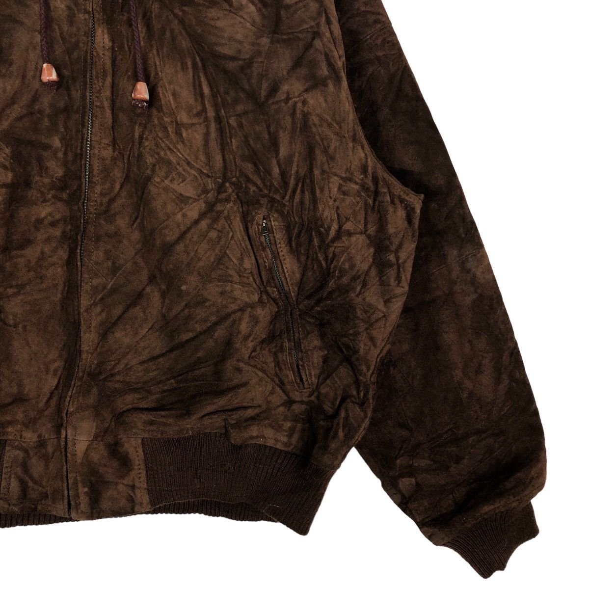 Japanese Brand 🔥90’s Vintage Bomber Jacket Genuine Leather Galonnais Japan Size US M / EU 48-50 / 2 - 5 Thumbnail