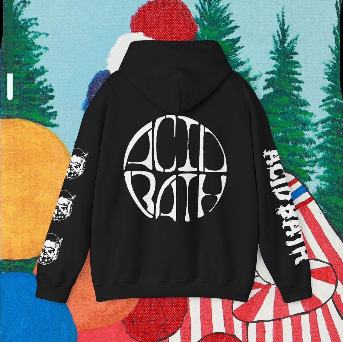 Band Tees Acid Bath Hoodie Size US XL / EU 56 / 4 - 2 Thumbnail