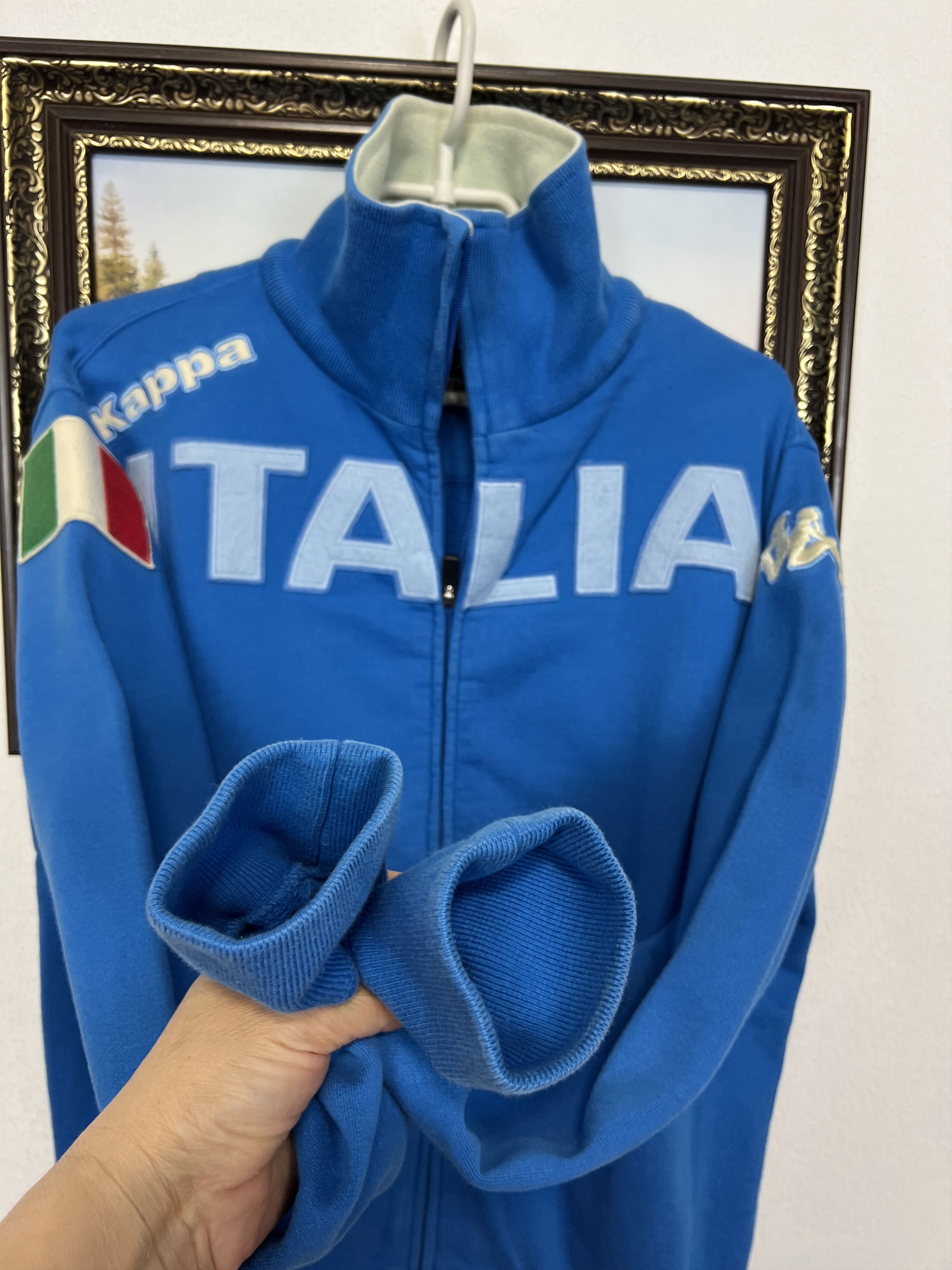 Kappa Vintage 2000's Kappa Italy Football Jacket Soccer Track Top Size US M / EU 48-50 / 2 - 7 Thumbnail
