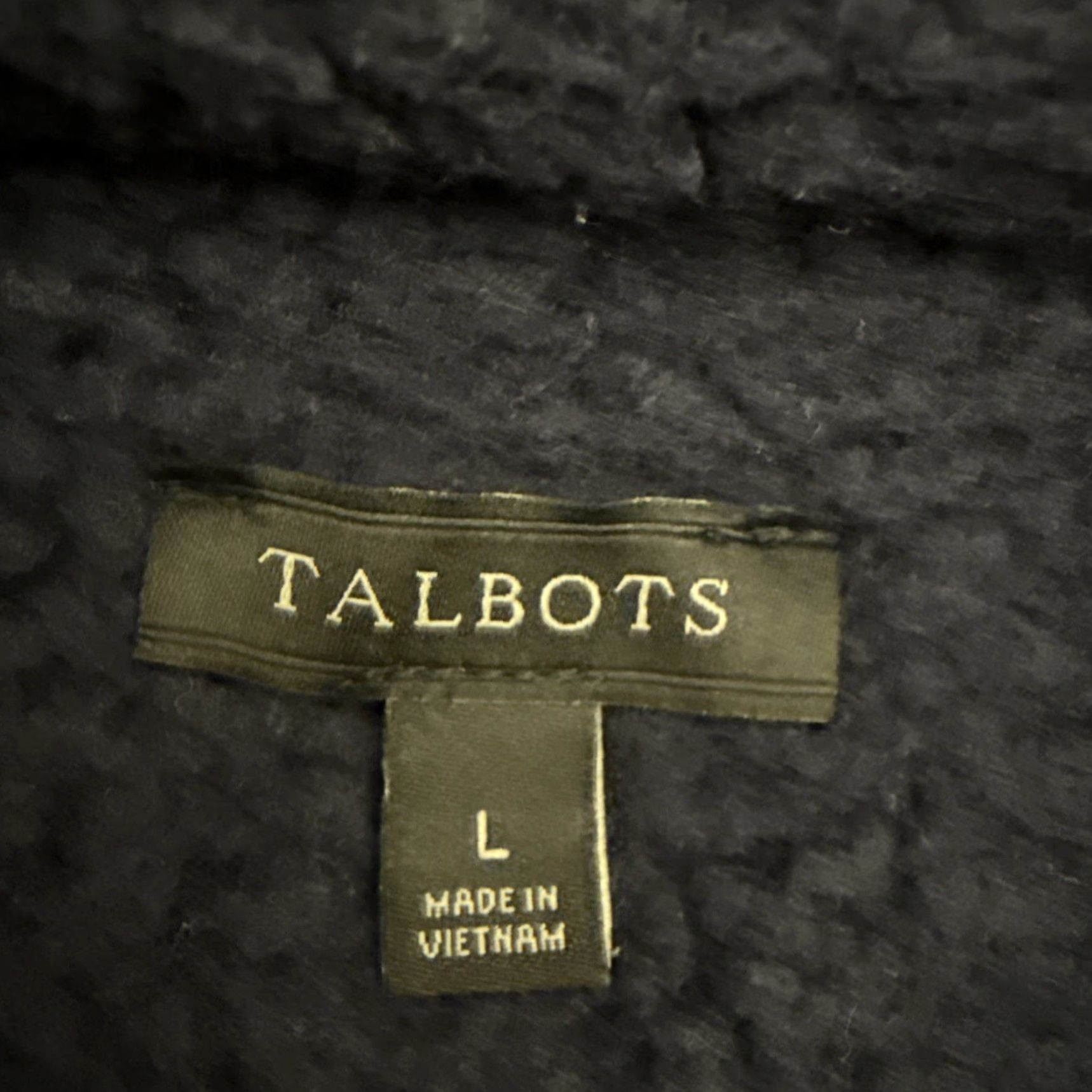 Talbots Talbots Fleece Jacket Womens Large Preppy Colorblock Minimalist Cozy Full Zip Pockets Multicolor 100% Polyester Regular Fit Modern Outdoor Casual Size L / US 10 / IT 46 - 5 Thumbnail