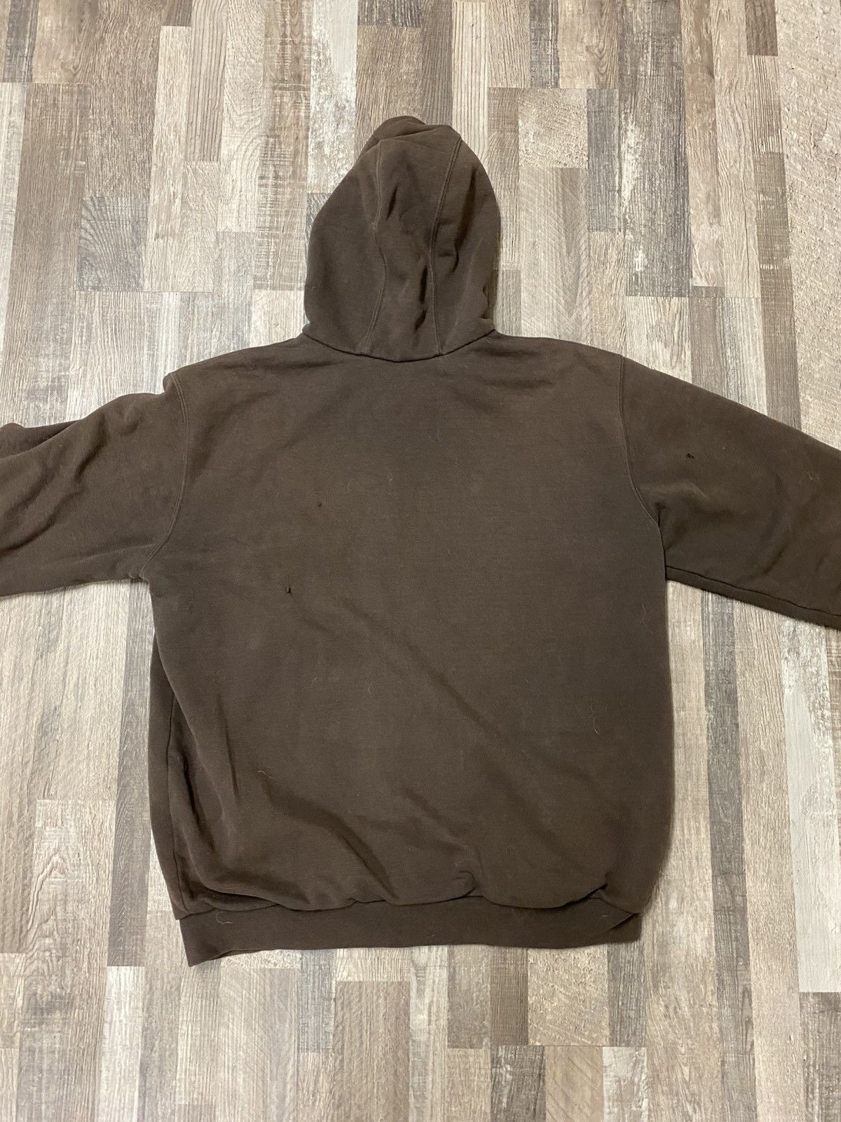 Carhartt Vintage Carhartt Brown Zip Up Lined Hoodie Jacket Grail Y2K Size US L / EU 52-54 / 3 - 4 Thumbnail
