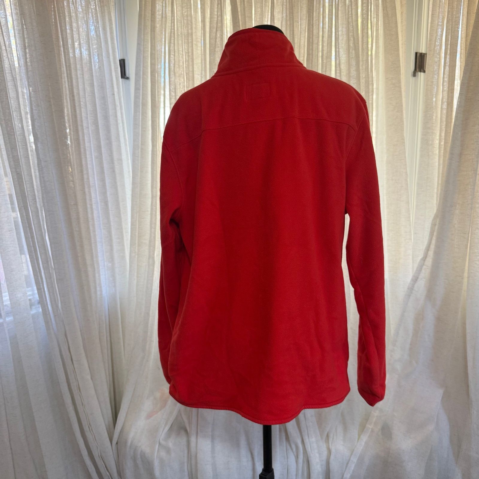 Other Goodfellow & Co Red Quarter Zip Fleece | Sz L Size US L / EU 52-54 / 3 - 5 Thumbnail
