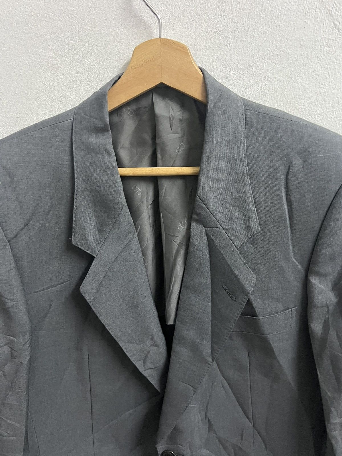 Christian Dior Monsieur × Vintage Christian Dior Monsieur Vintaj blazer single breasted Size 44S - 2 Thumbnail