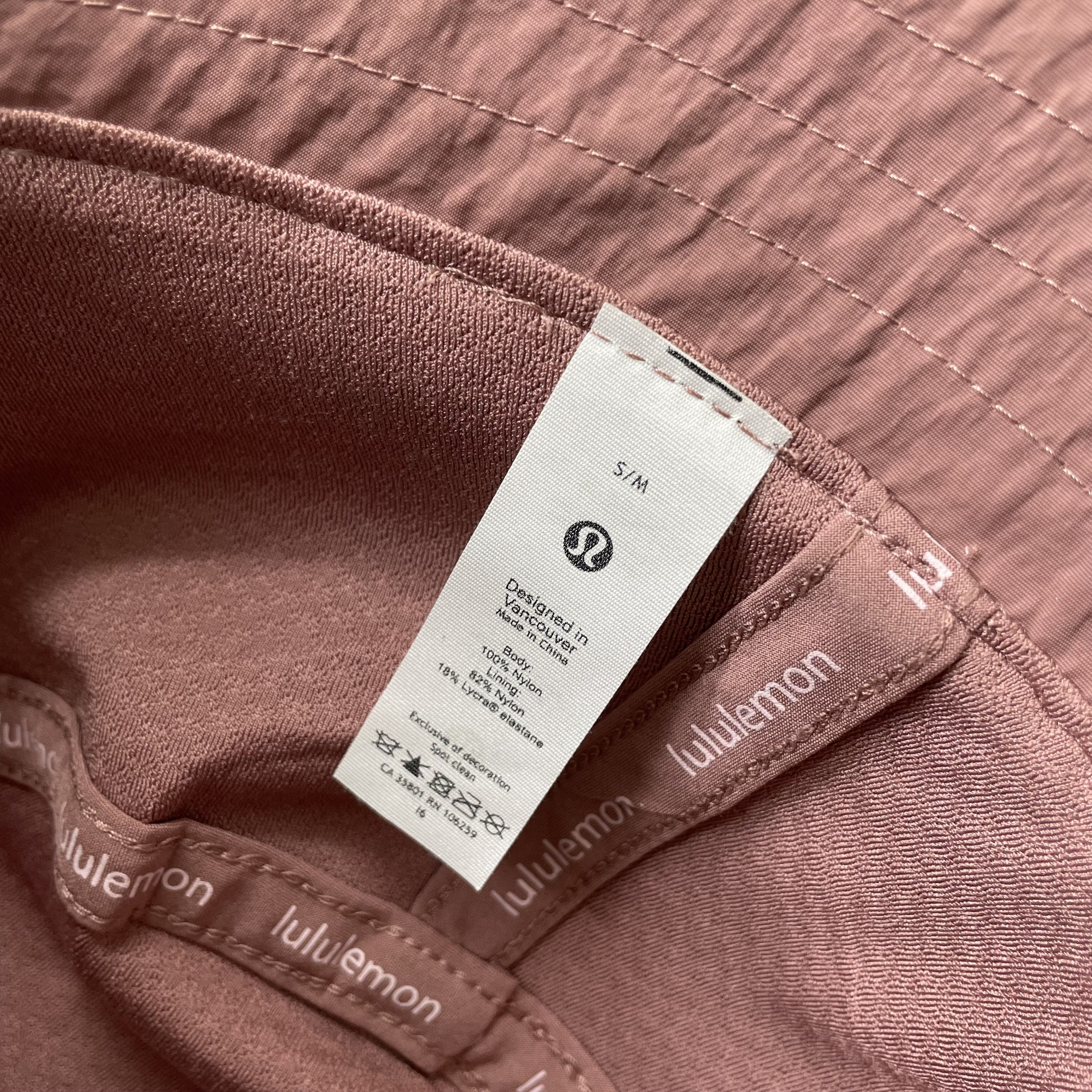 Lululemon ⭐️SALE⭐️ LULULEMON BUCKET HAT PINK NYLON Size ONE SIZE - 7 Thumbnail
