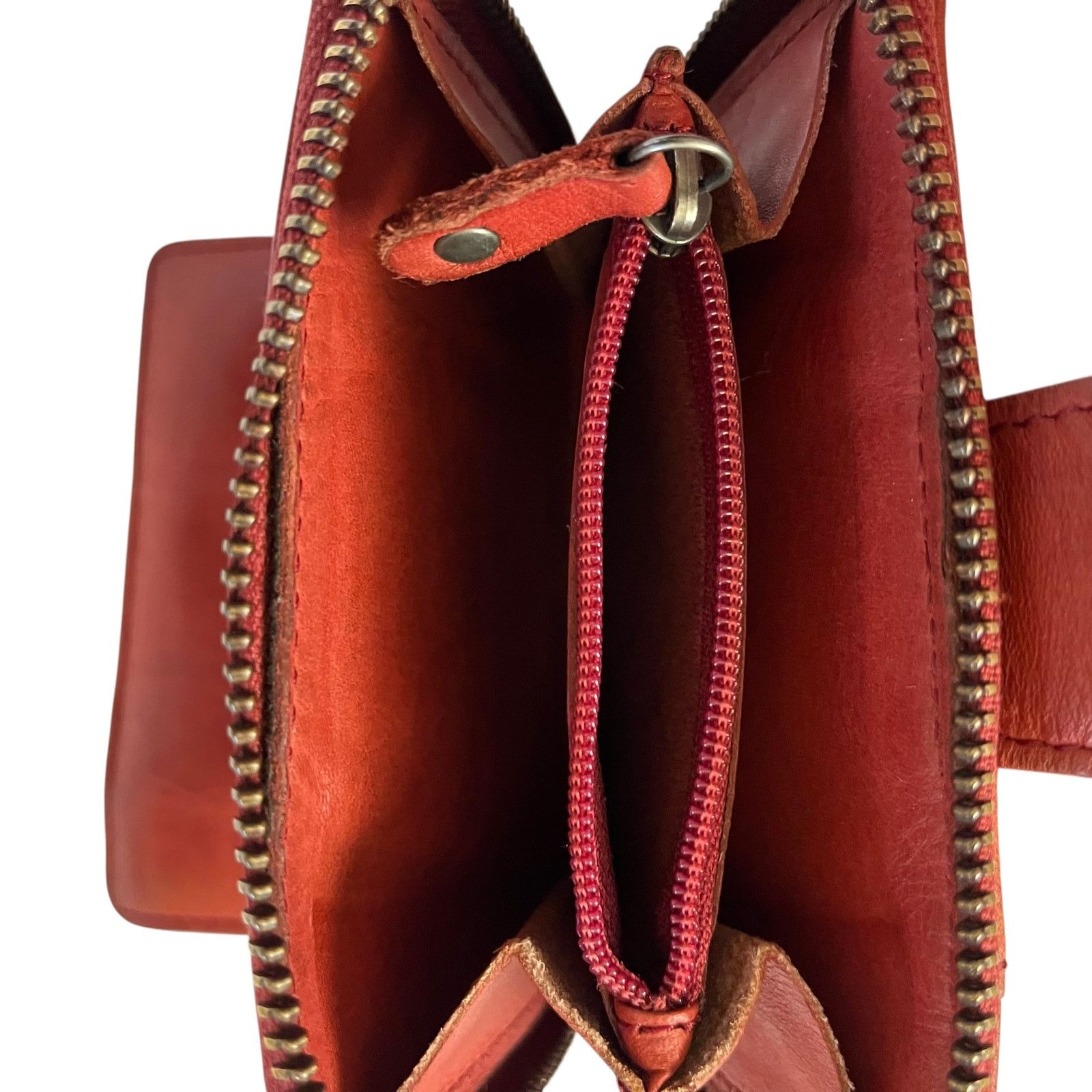 Other Harbour 2nd Isidora Paprika Chili Red Leather Wallet Size ONE SIZE - 6 Thumbnail