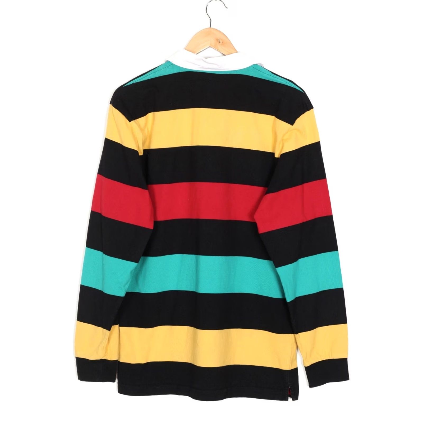Carhartt Wip CARHARTT WIP Rugby Shirt Men Size L Long Sleeve Striped VR3995 Size US L / EU 52-54 / 3 - 4 Thumbnail