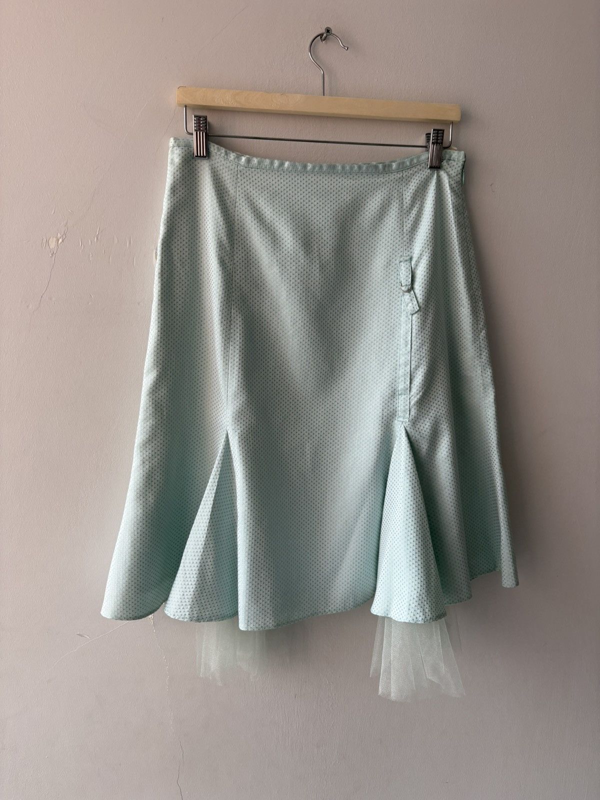 Vintage y2k lux cotton skirt Size 26" / US 2 / IT 38 - 7 Thumbnail