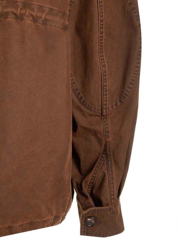 Alexander McQueen o1srvl11e0226 Parka In Dark Brown Size US L / EU 52-54 / 3 - 5 Thumbnail