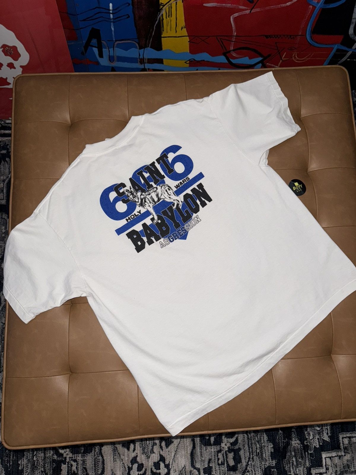 Saint Michael Saint mxxxxx logo t shirt Size US XL / EU 56 / 4 - 2 Thumbnail
