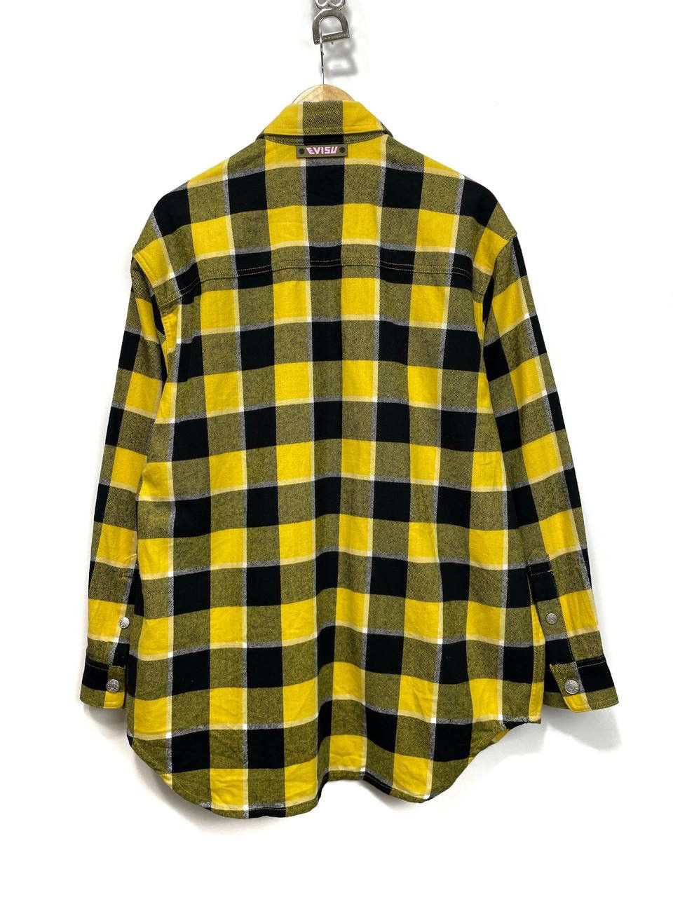 Evisu Evisu x Sfera Ebbasta Oversized Check Shirt – Size M Size US M / EU 48-50 / 2 - 15 Thumbnail
