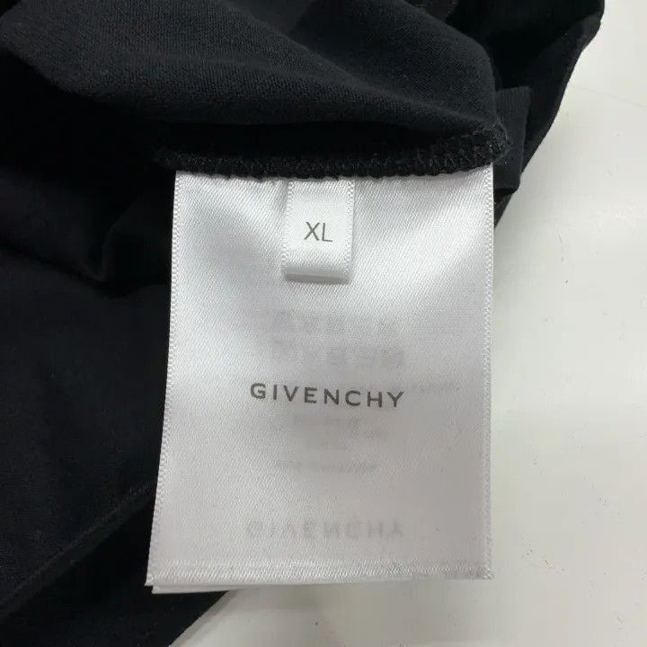 Givenchy Givenchy Givenchy Black Logo Embroidered Short Sleeve TShi Size US XL / EU 56 / 4 - 4 Thumbnail