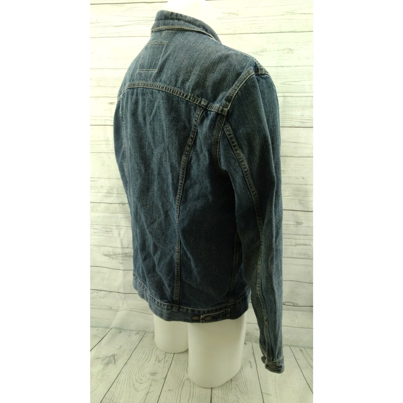 Levi's Levis Strauss Jacket Men’s XL Blue Red Tab Jean Jacket Shirt/Jacket Mens Blue Size US 36 / EU 52 - 6 Thumbnail