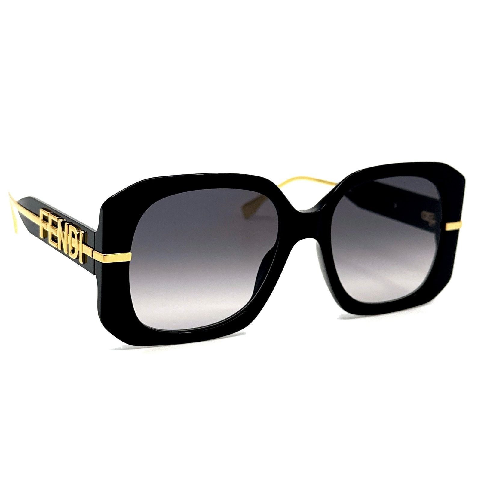 Fendi New, FENDI Sunglasses FE40065I 01B Authentic Size ONE SIZE - 1 Thumbnail
