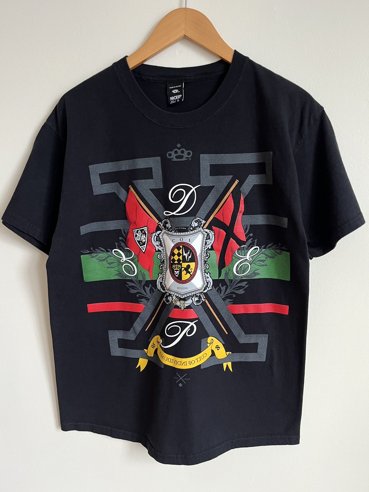 10 Deep Vintage Y2K 10 Deep “Cult of Individuals” T-Shirt Size US L / EU 52-54 / 3 - 1 Thumbnail