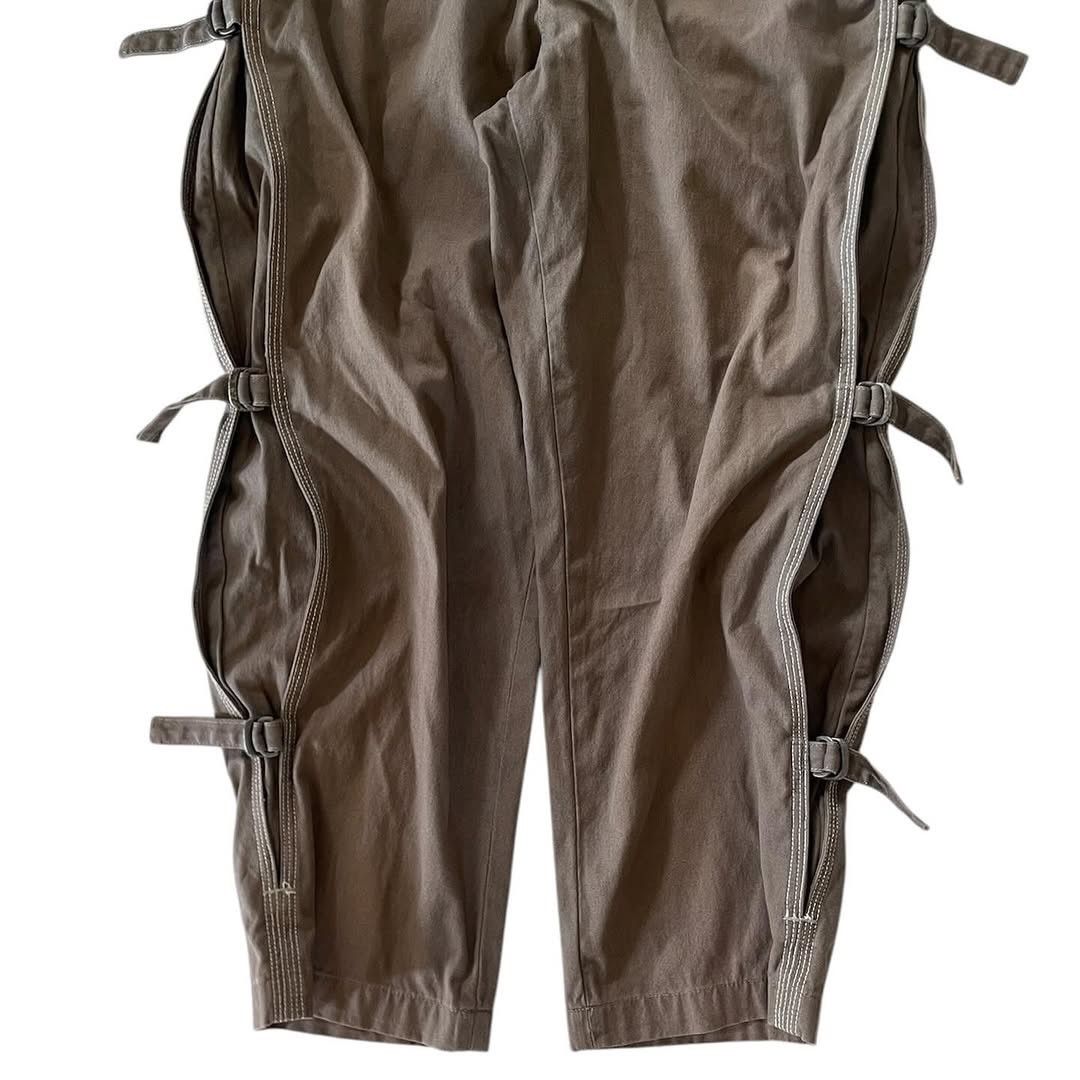 Issey Miyake SS2004 Issey Miyake Sunfaded Bondage Strap Pants Size US 33 - 7 Thumbnail