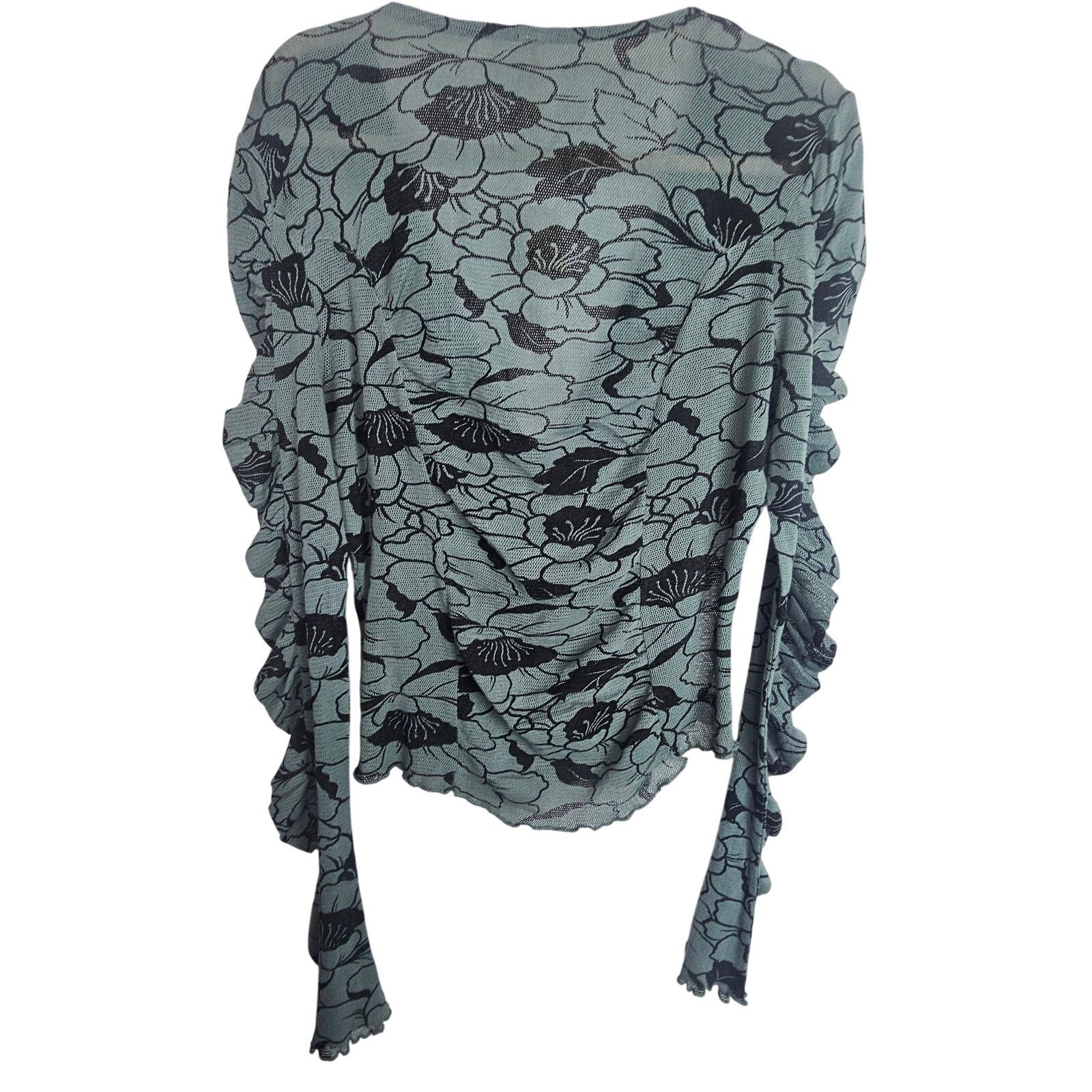 Free People Free People Floral Through The Meadow Top L Boho Hippie Size L / US 10 / IT 46 - 11 Thumbnail