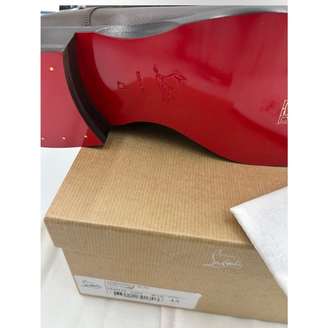 Christian Louboutin Men's Christian Louboutin CORTOMALE lace up Oxford size 43 Size US 10 / EU 43 - 12 Thumbnail