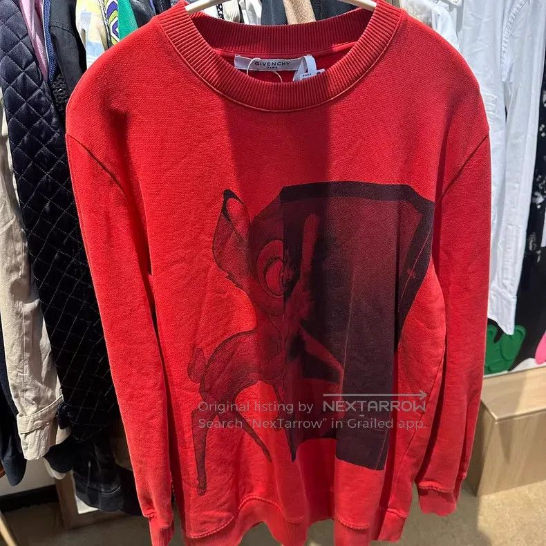 Givenchy Givenchy Red Deer Sweatshirt Size US XS / EU 42 / 0 - 1 Thumbnail