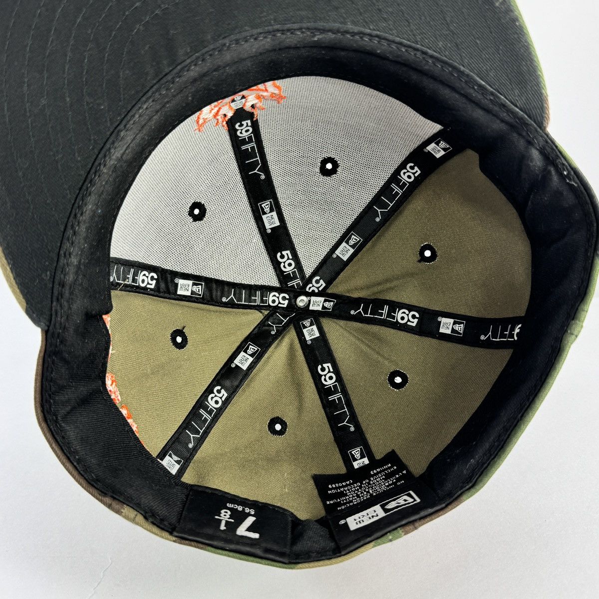New Era 59FIFTY MANNAHATTA NYC CAP 7 1/8 CAP CAMO FUEGO Size ONE SIZE - 5 Thumbnail