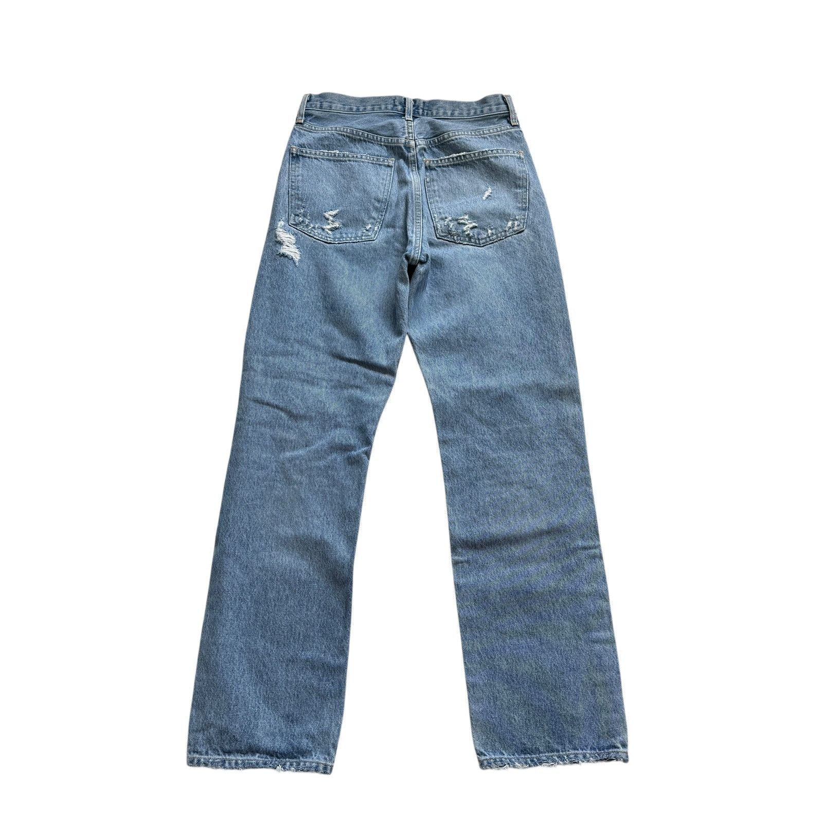 Agolde AGOLDE 90's Mid Rise Loose Fit Fall Out Wash Distressed Size 25" / US 0 / IT 36 - 1 Thumbnail