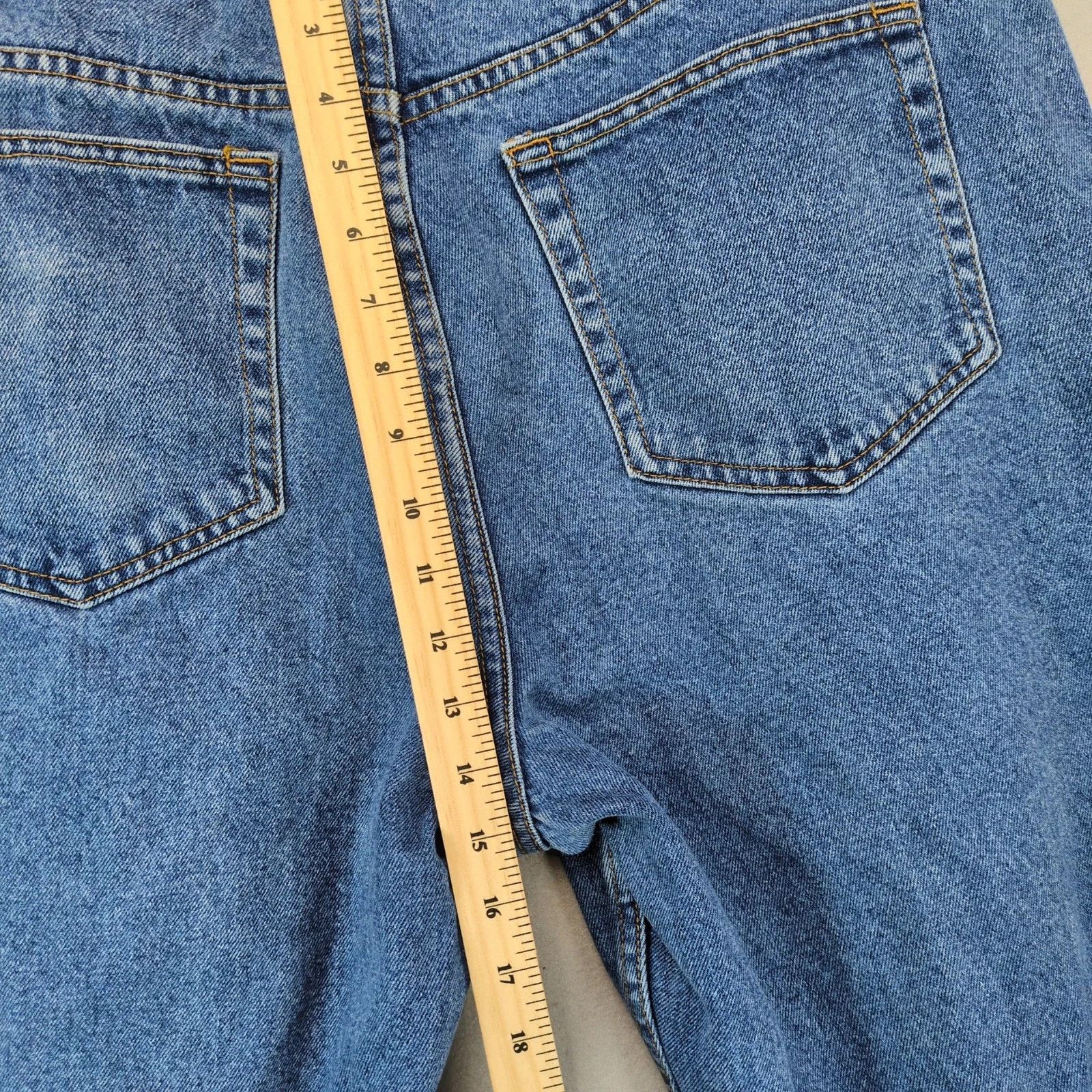 Chaps Vtg Chaps Men's 38x30 Jeans Baggy Denim Straight Leg Cotton Size US 38 / EU 54 - 5 Thumbnail