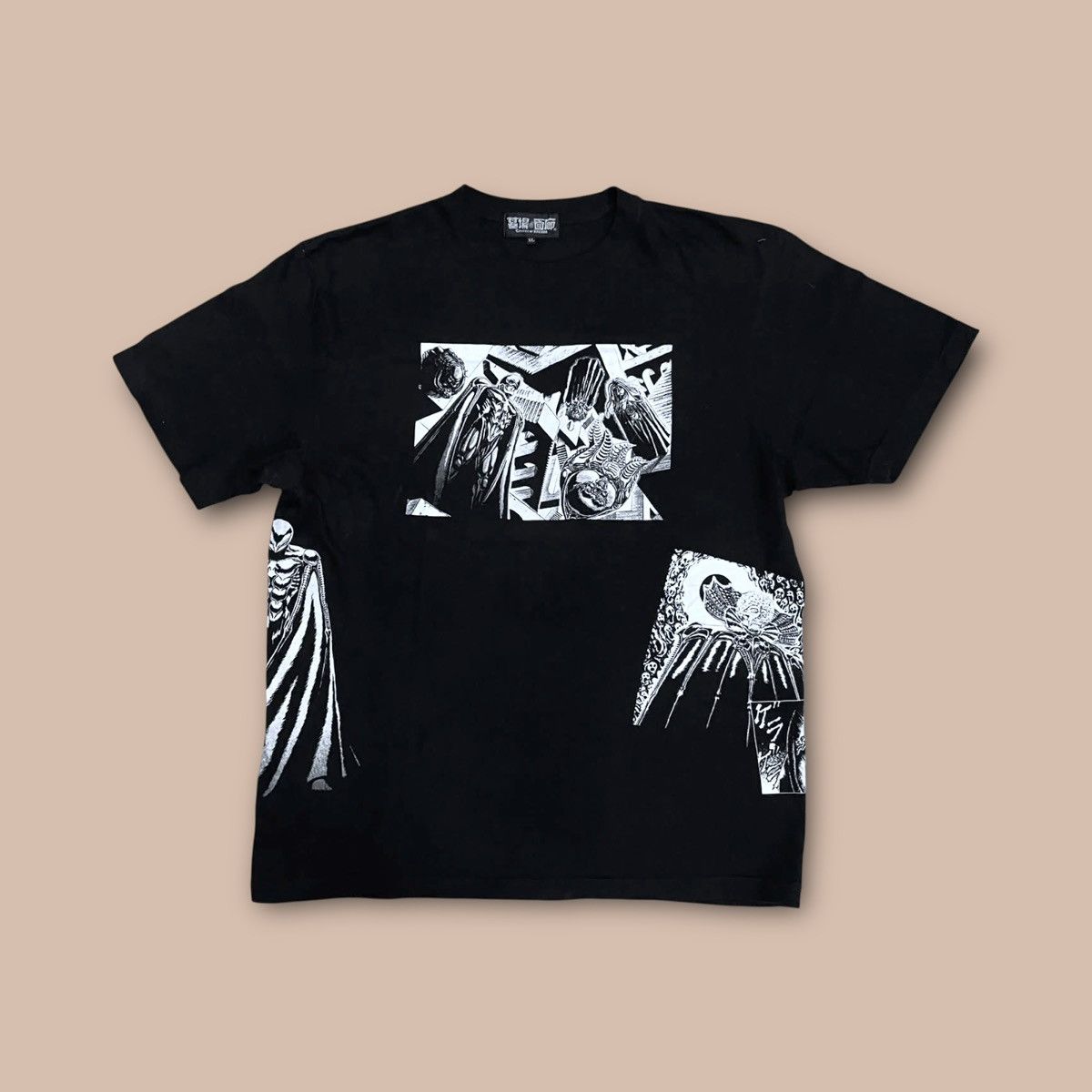 Anime Berserk x Hakabagarou God Hand Exhibition Limited TEE Size US XL / EU 56 / 4 - 2 Thumbnail