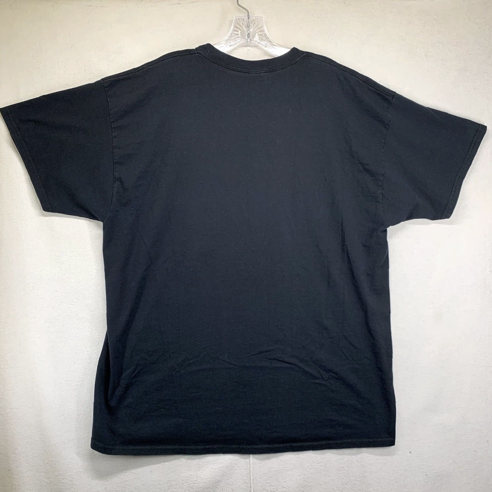 Jerzees VINTAGE Christian T-Shirt Men’s 2XL Crew Neck Short Sleeve Black Faith John 1:3 Graphic Print Unisex All Seasons Size US XXL / EU 58 / 5 - 3 Thumbnail
