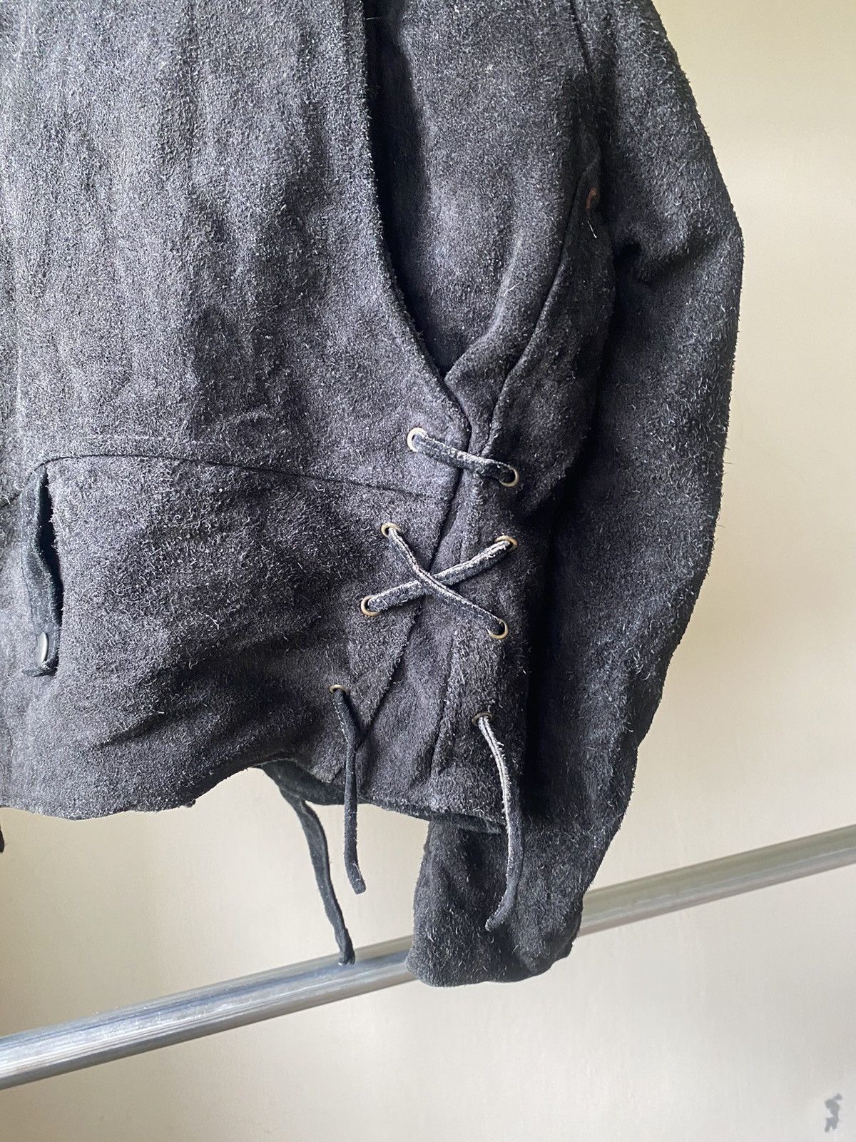 Yasuyuki Ishii VINTAGE RUDIES JAPAN BIKER LEATHER COWHIDE 90s LGB PUNK Size US M / EU 48-50 / 2 - 17 Thumbnail