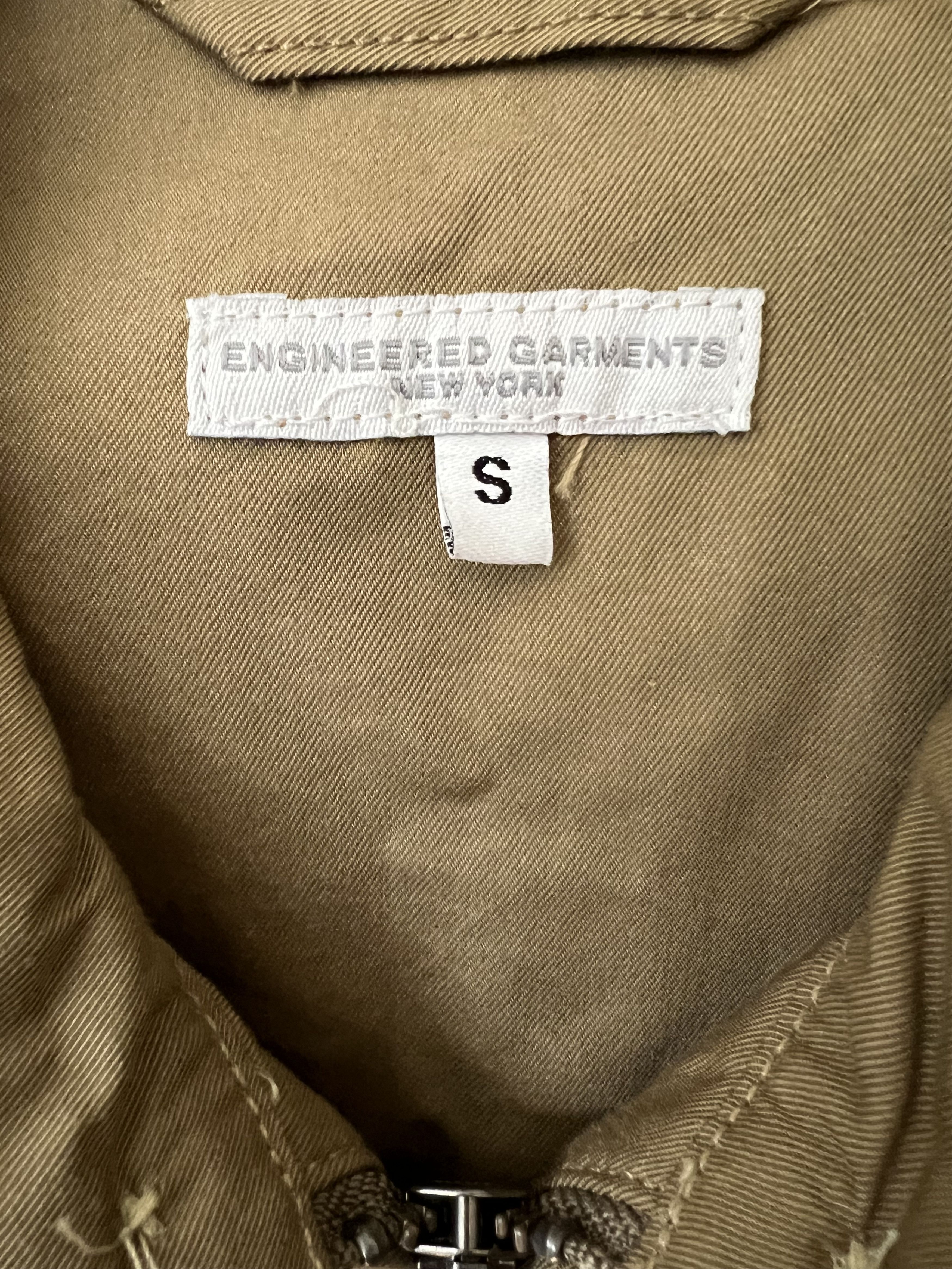 Engineered Garments Claigton Jacket Khaki Nyco Twill Size US S / EU 44-46 / 1 - 3 Thumbnail